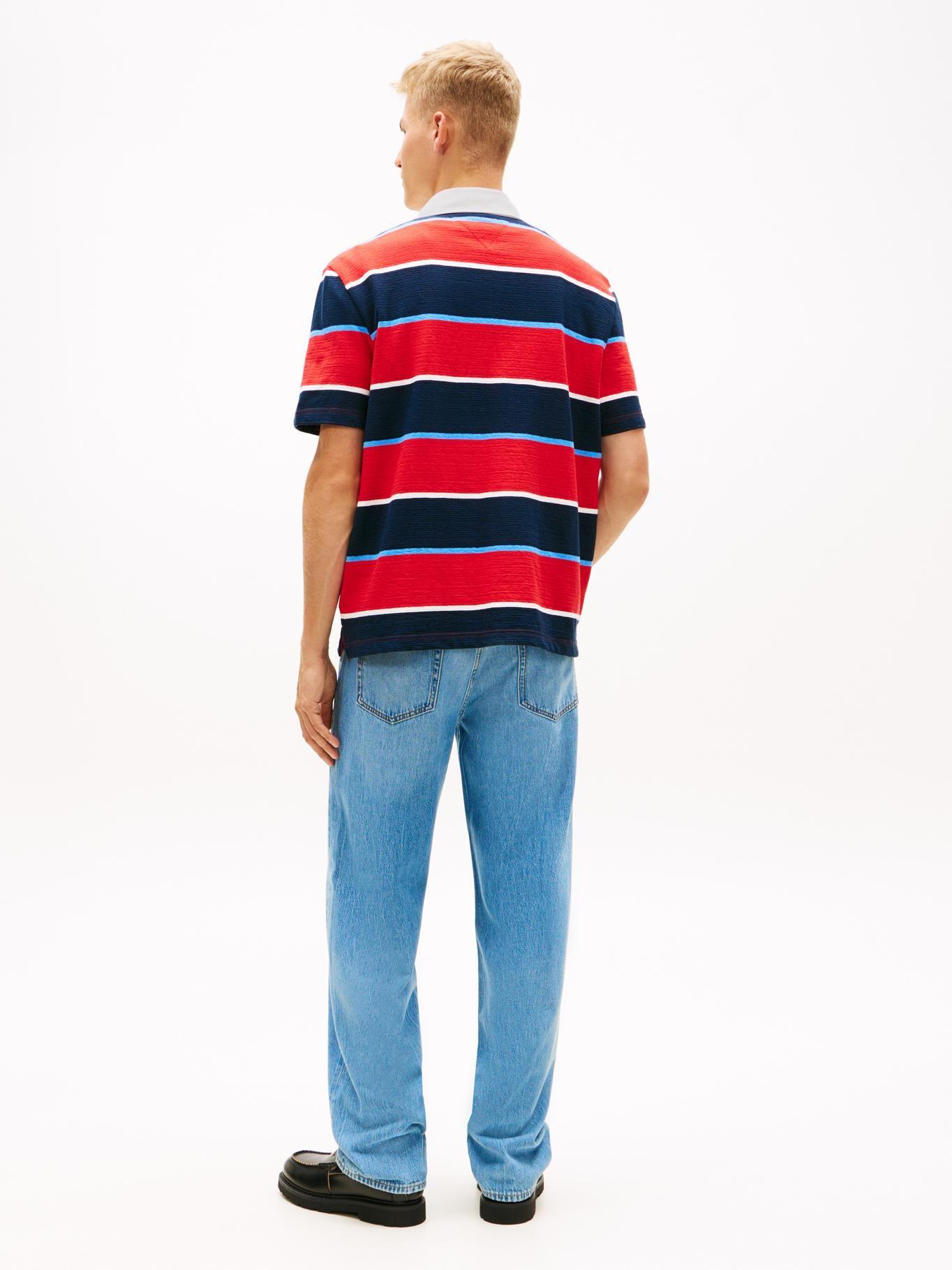 Polo A Rayas Estilo Rugby Relaxed Fit-2