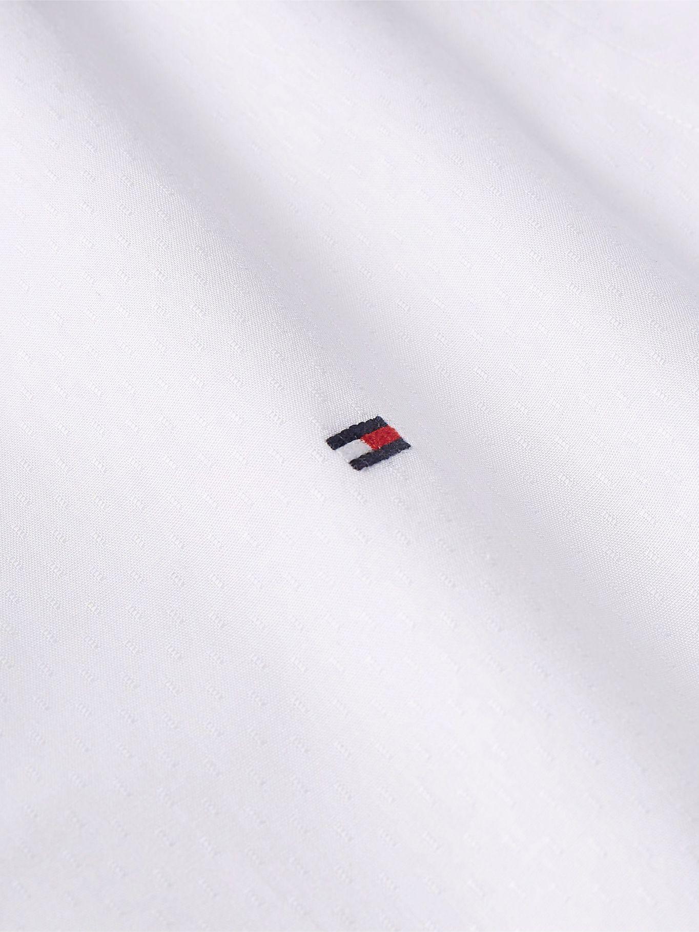 Camisa Flex Dot Print Blanco Tommy Hilfiger JN2-2