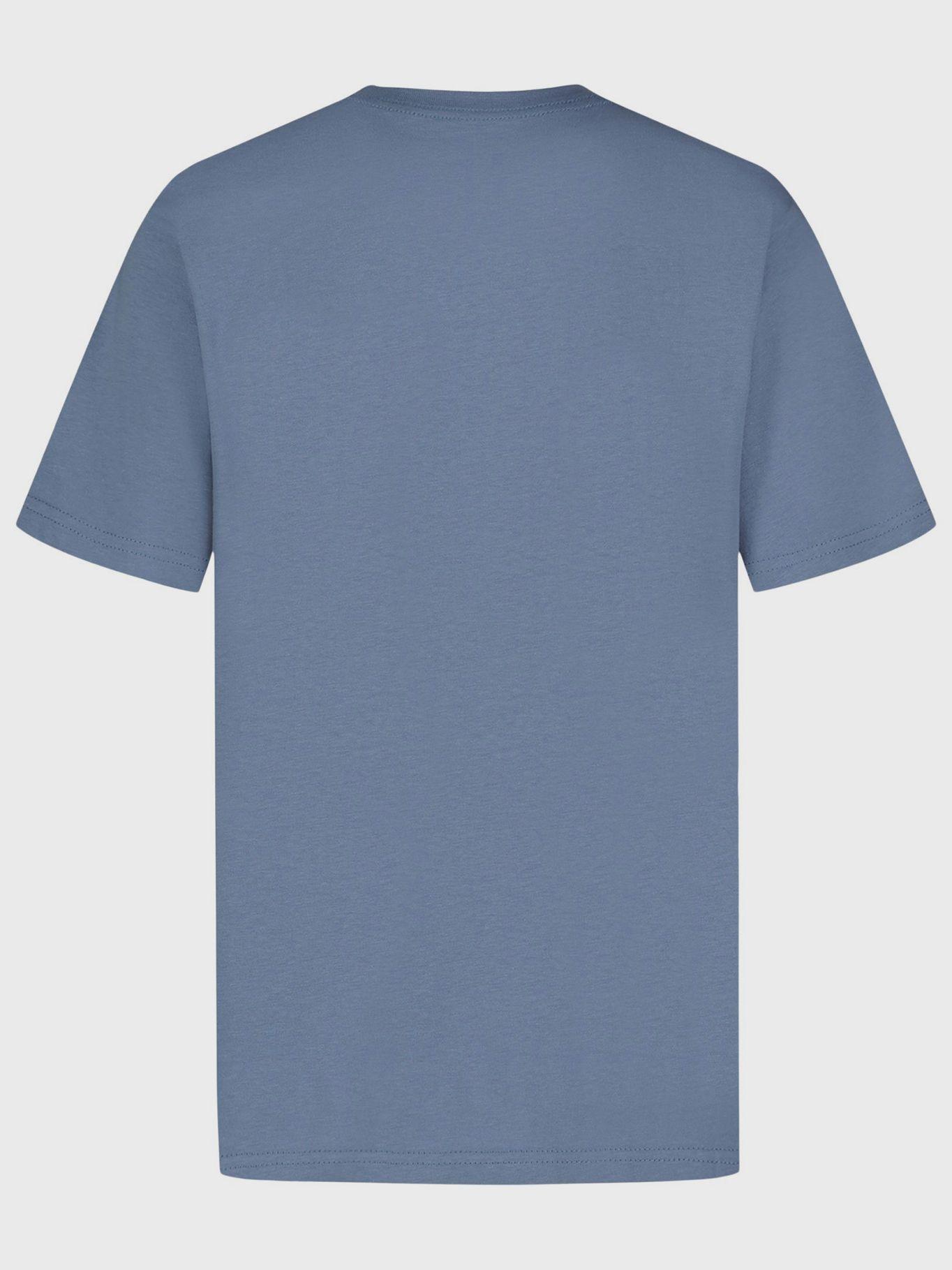 Polera skyline con logo Azul Tommy Hilfiger-1