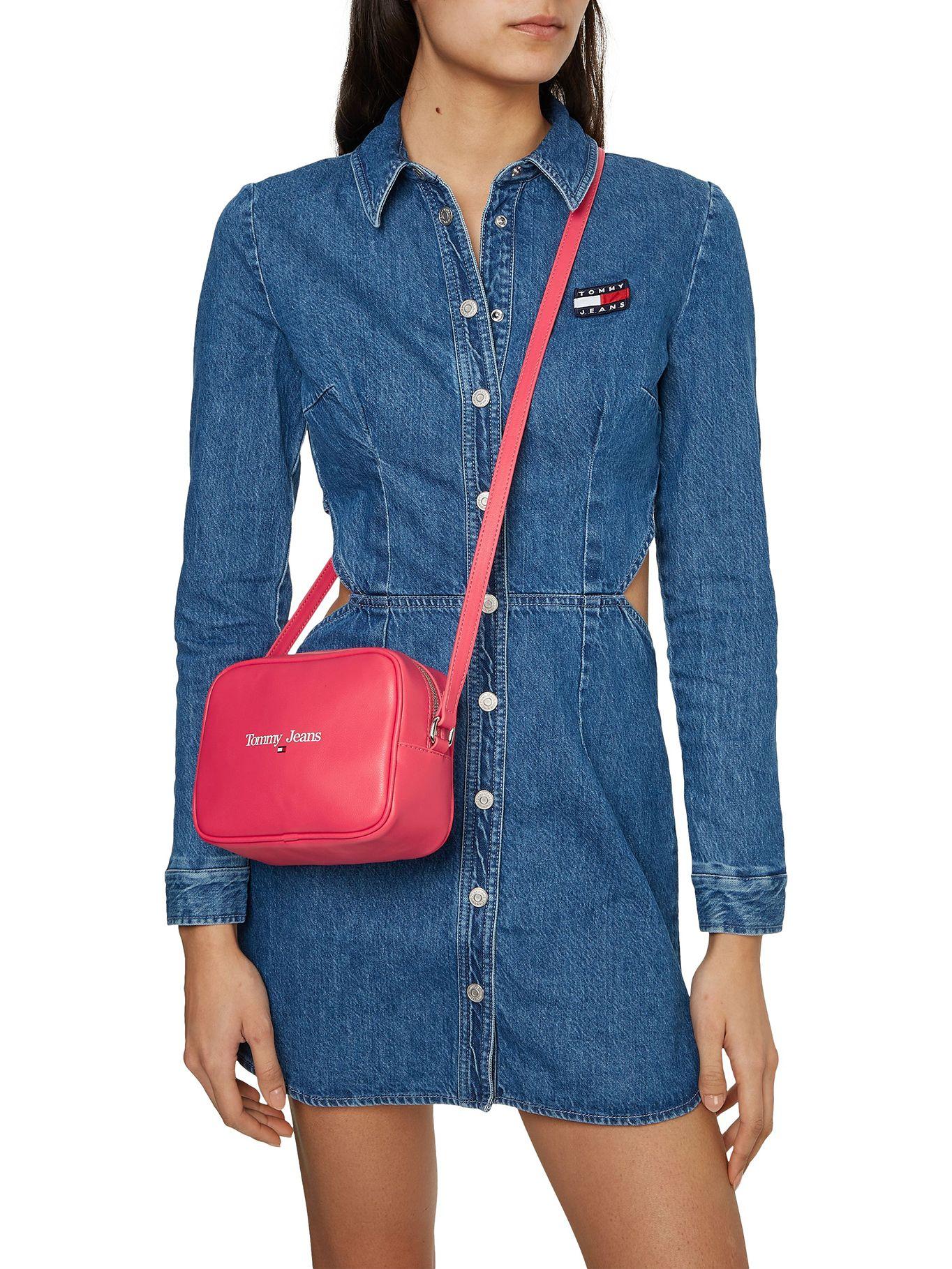 Cartera Bandolera Essential Fucsia Tommy Hilfiger-4