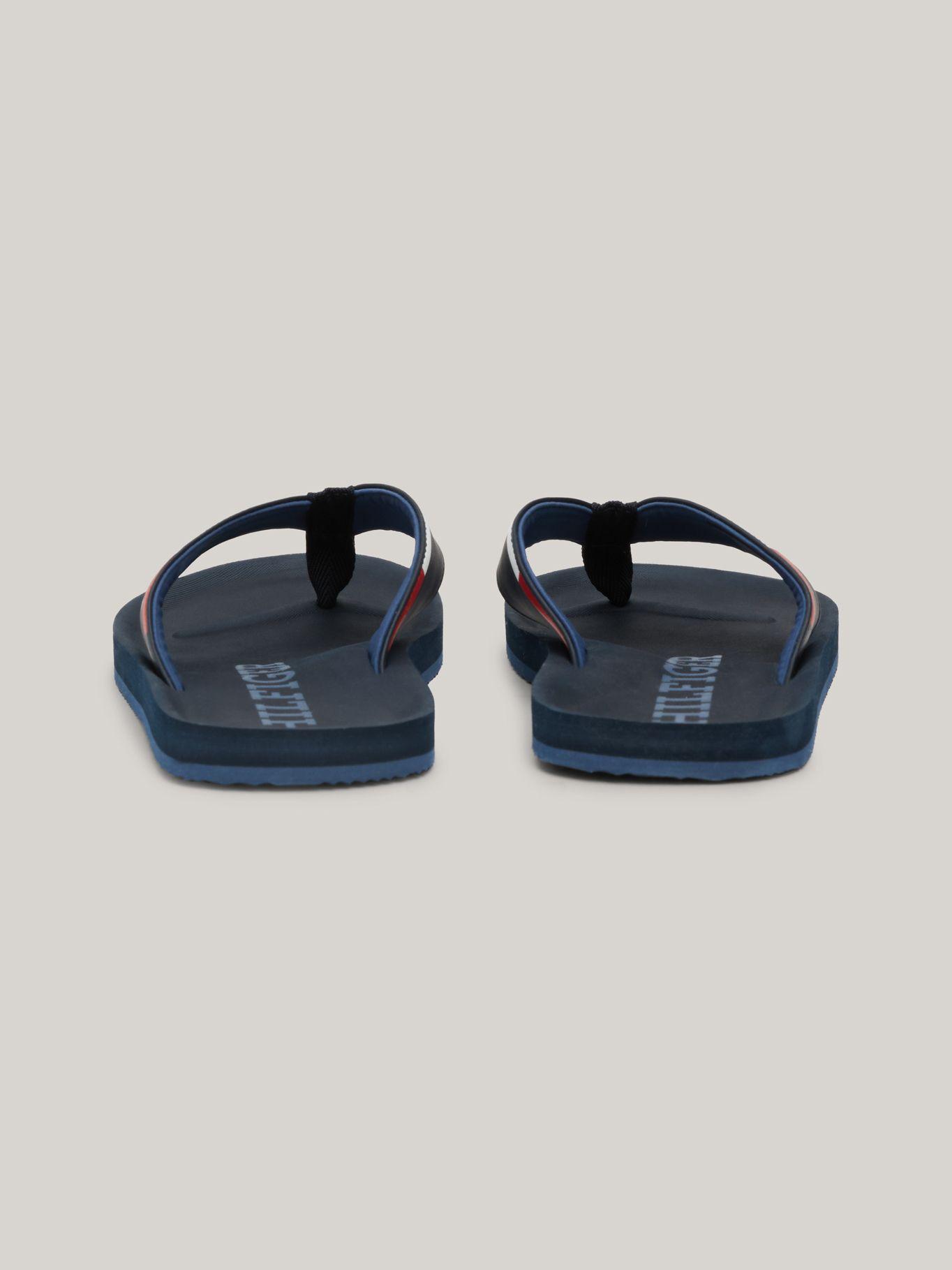 Sandalias Logo En La Tira Azul Tommy Hilfiger-1