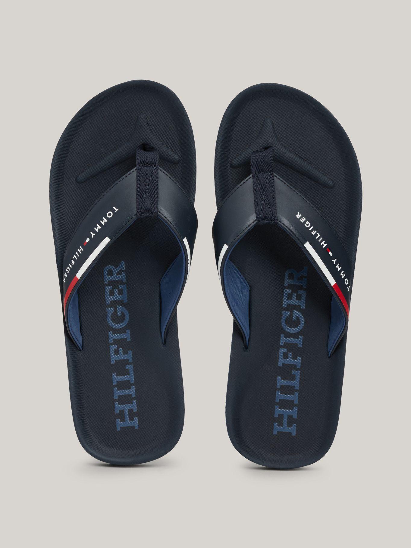 Sandalias Logo En La Tira Azul Tommy Hilfiger-2