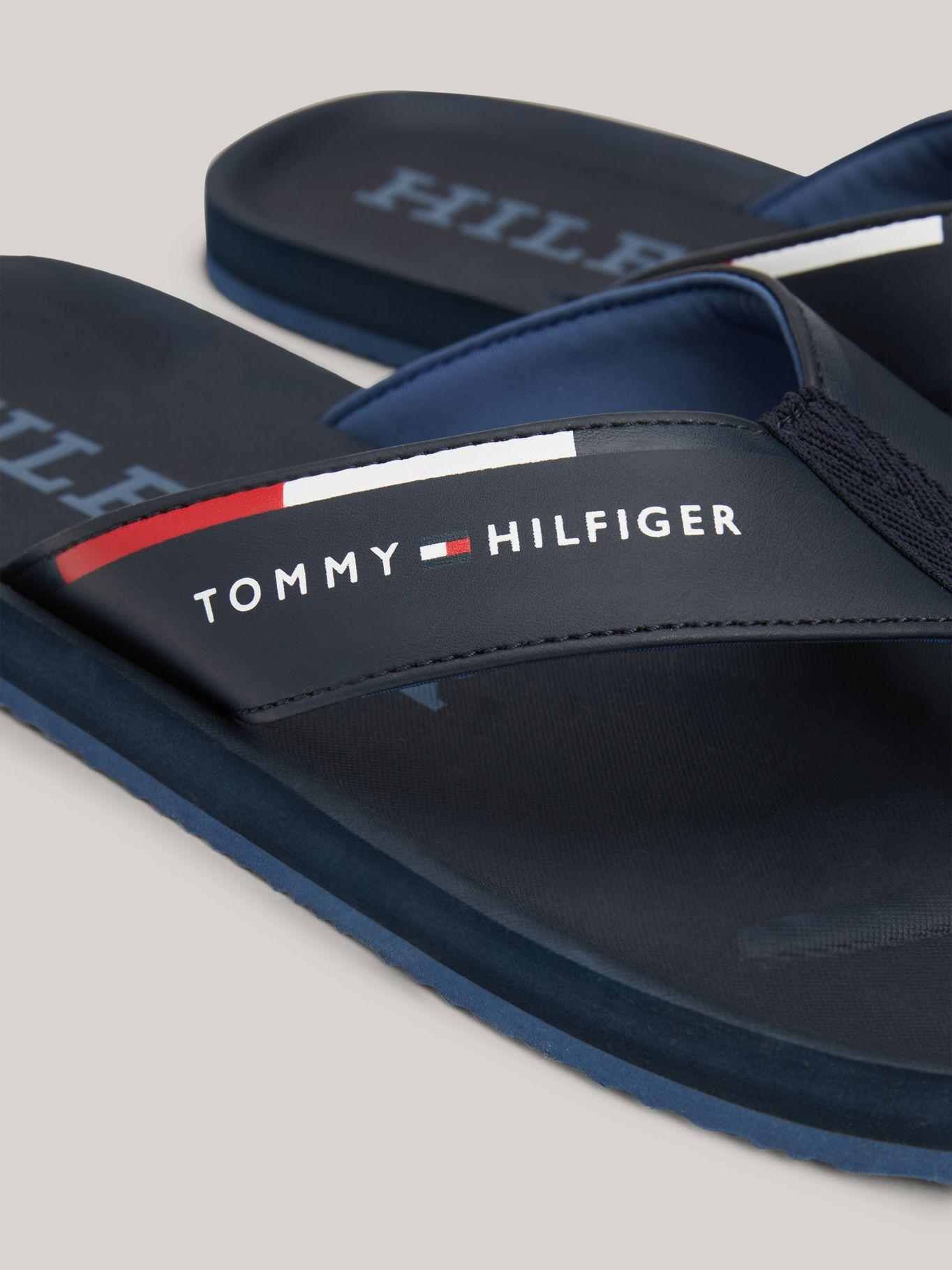 Sandalias Logo En La Tira Azul Tommy Hilfiger-6