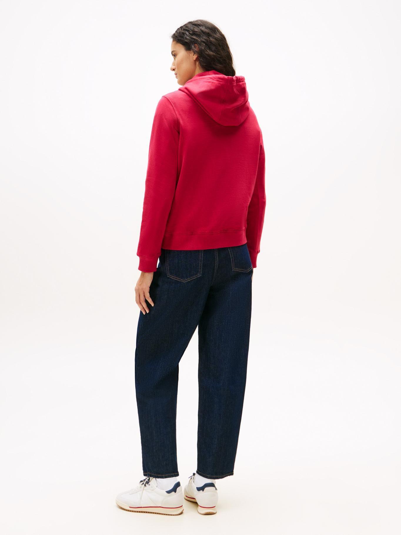 Polerón Hoodie Regular Fit Rojo Tommy Jeans-2