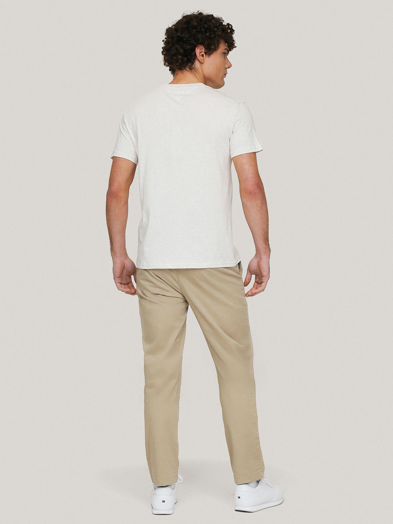 Polera Linear Chest de Logo Slim Fit Blanco Tommy Jeans-2