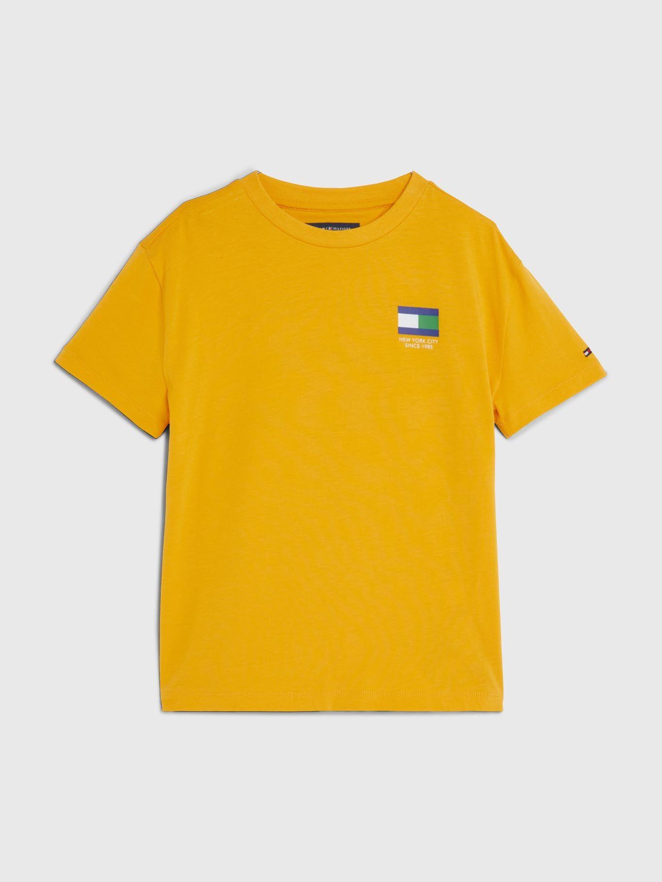 Polera Multi Banderas Amarillo Tommy Hilfiger-0