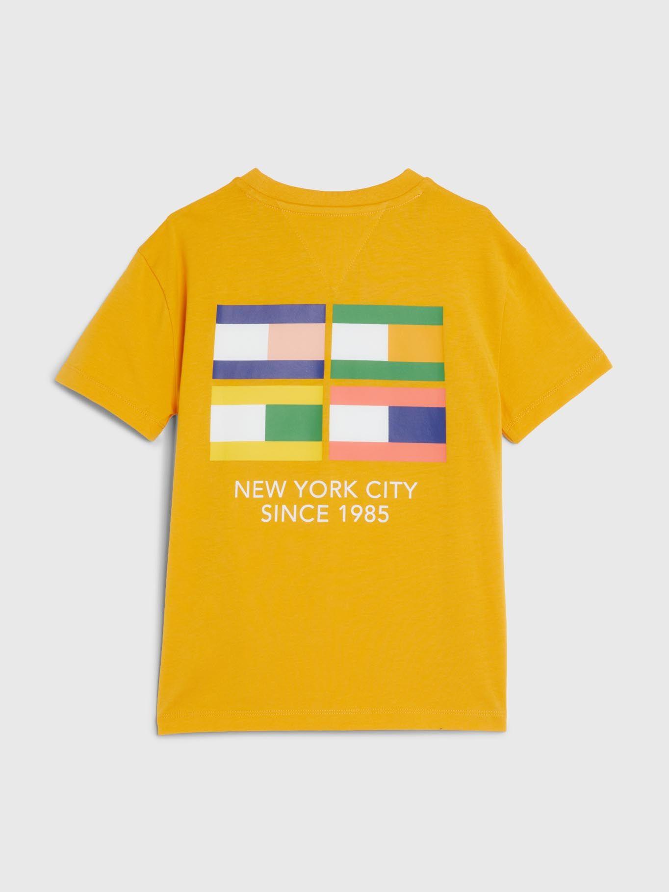 Polera Multi Banderas Amarillo Tommy Hilfiger-1