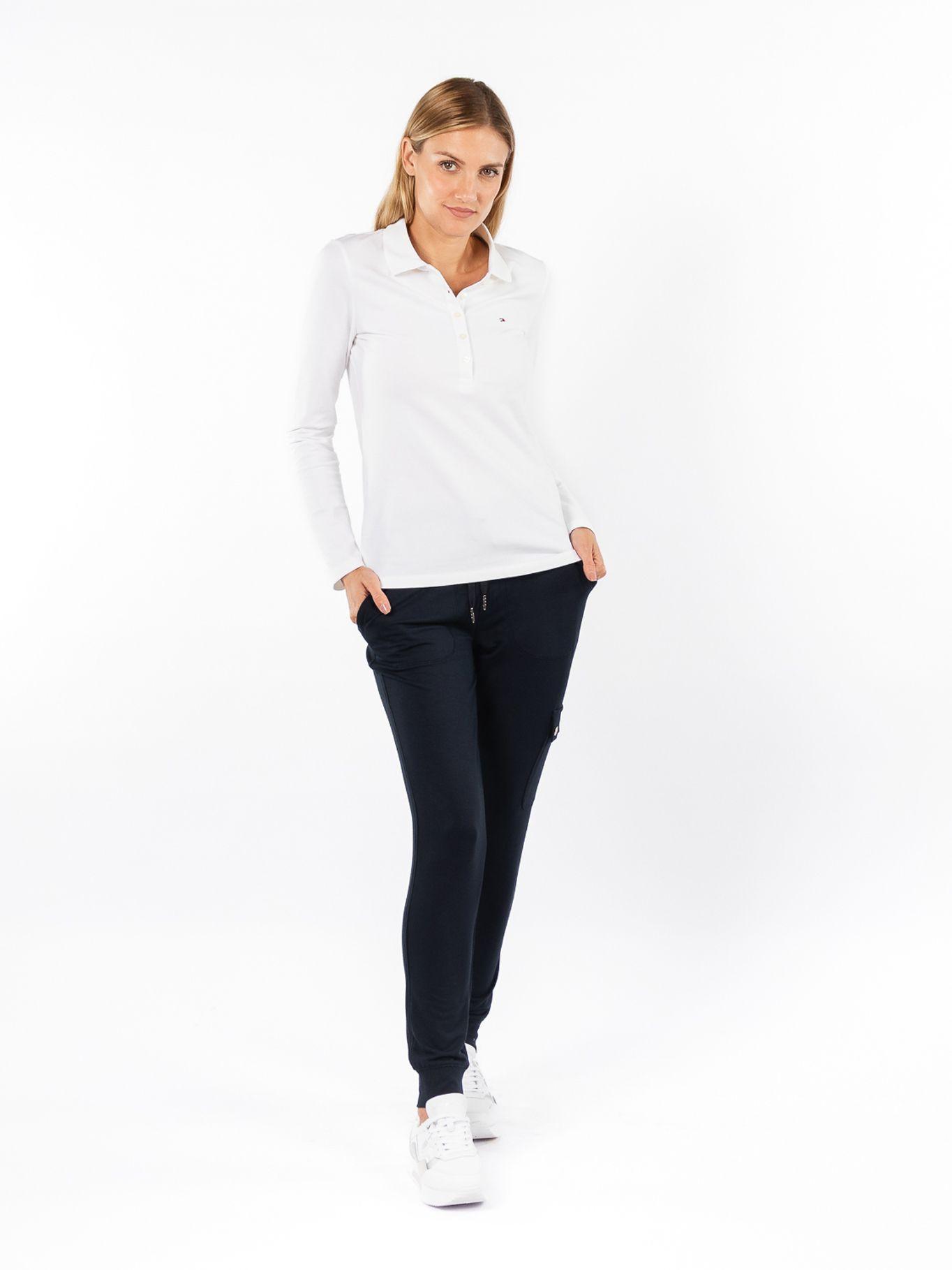 Polo Essential Logo Blanco Tommy Hilfiger-0