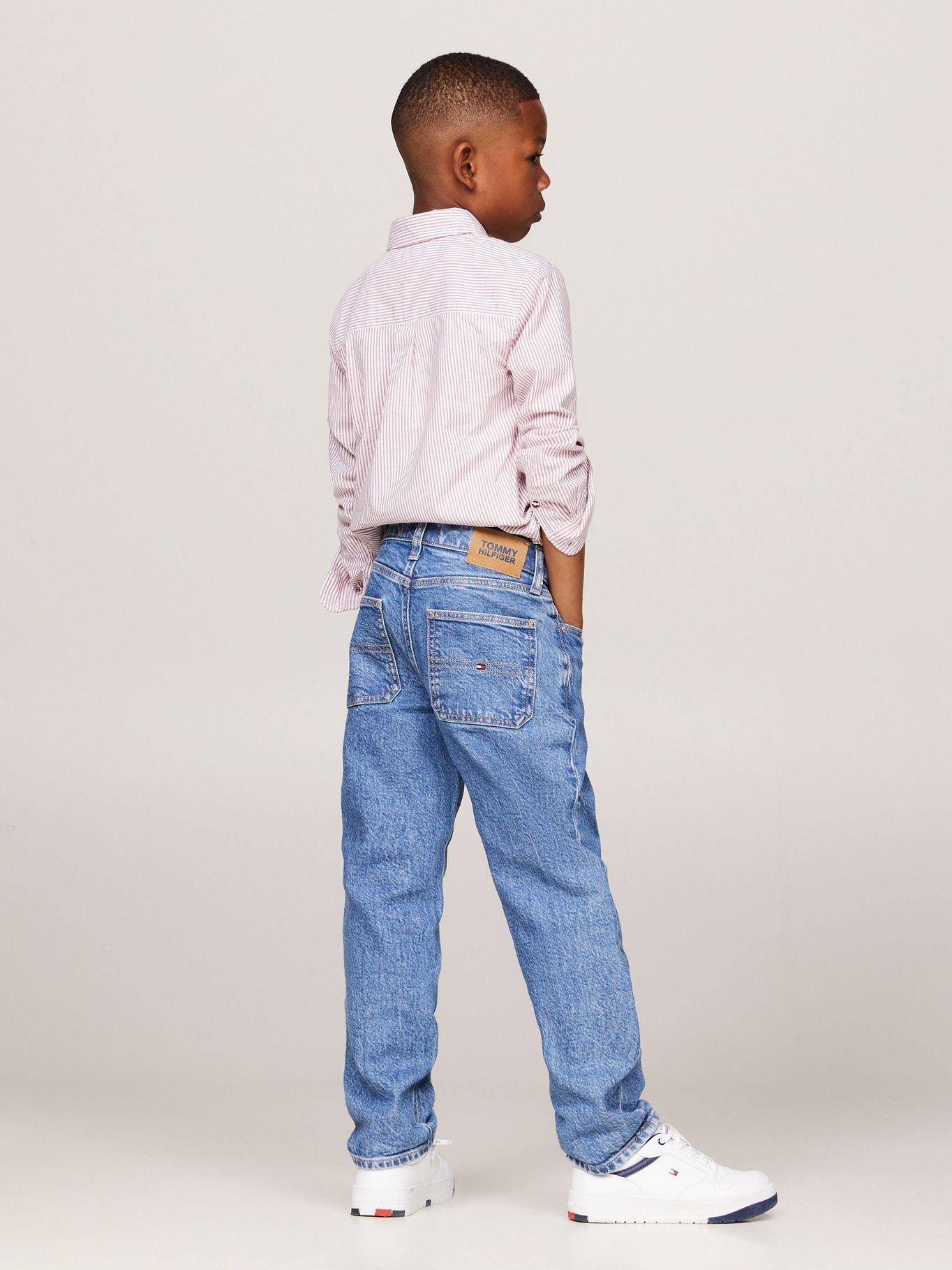 Jeans Essential Recto Estilo Skater Azul Tommy Hilfiger-2