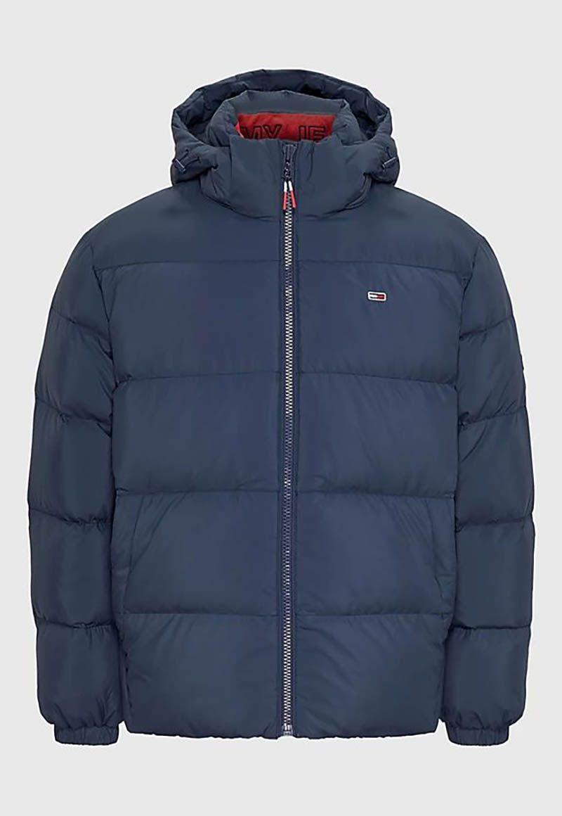 Parka Essential Down Con Logo Azul Tommy Hilfiger-5