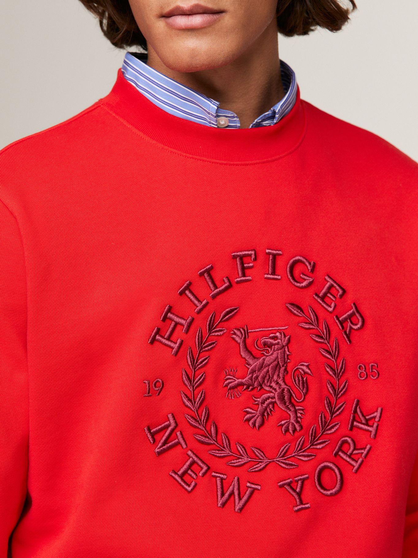 POLERÓN I CREST LOGO ROJO TOMMY HILFIGER-3