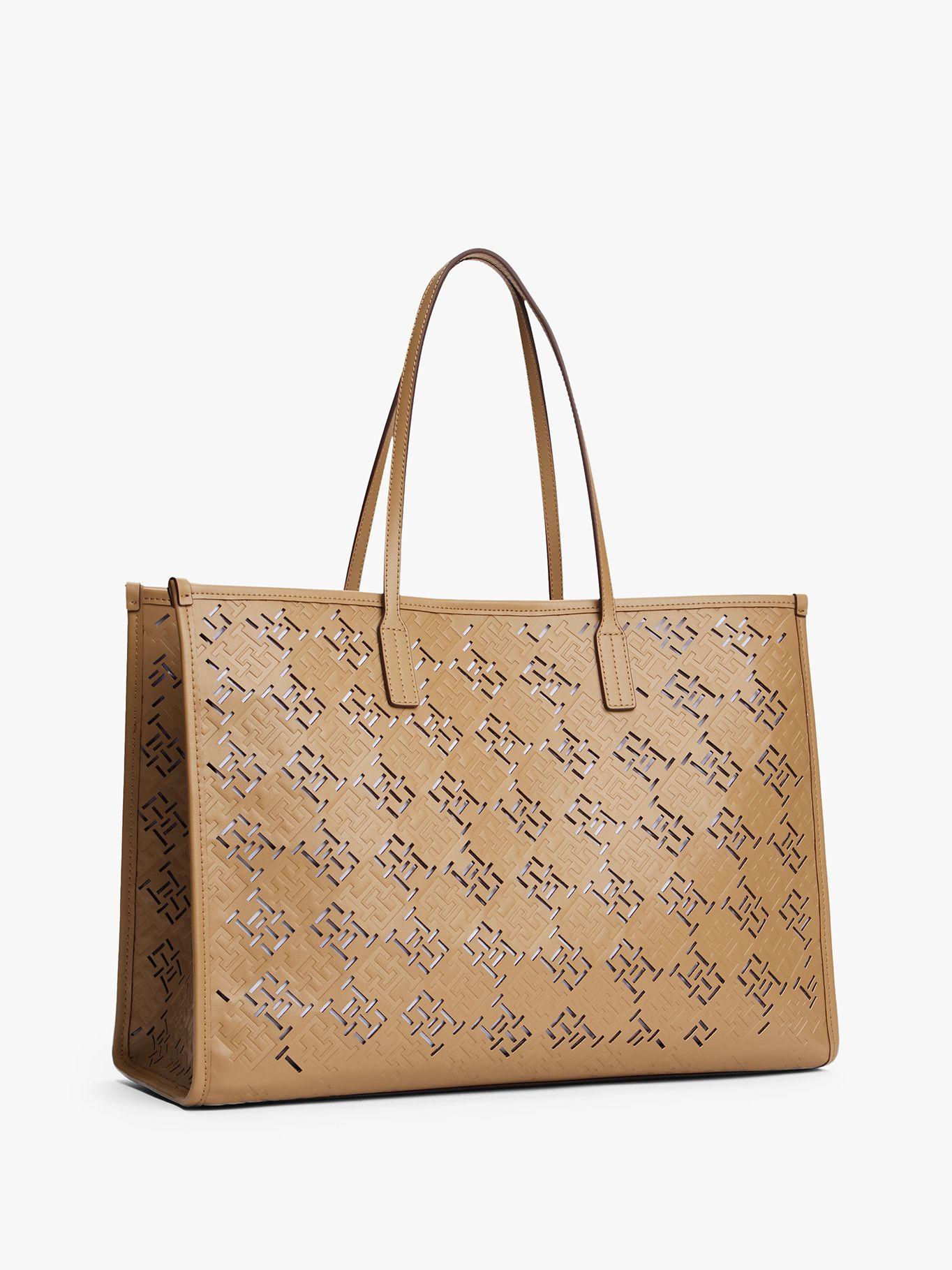 Tote City Monogram Café Tommy Hilfiger-2