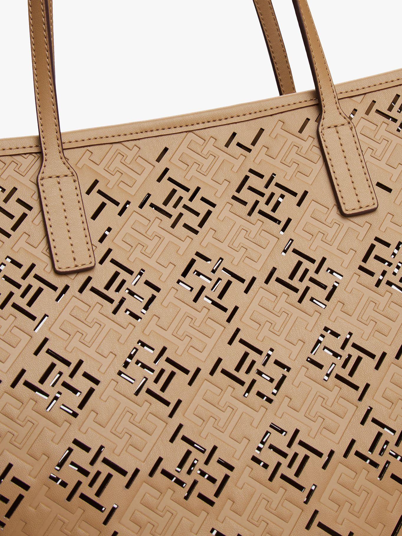 Tote City Monogram Café Tommy Hilfiger-4