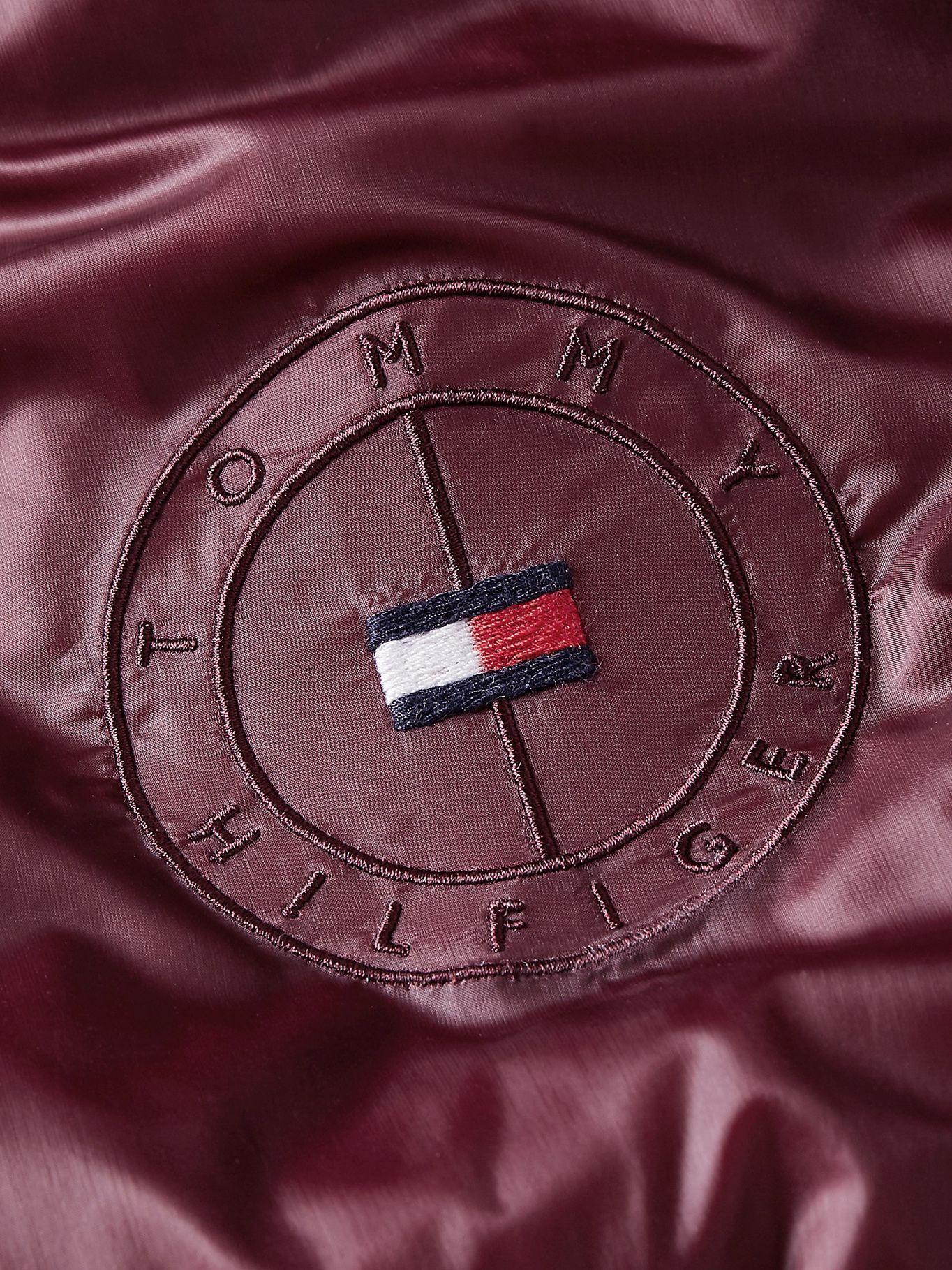Chaqueta Solid Monogram Logo Burdeo Tommy Hilfiger-7