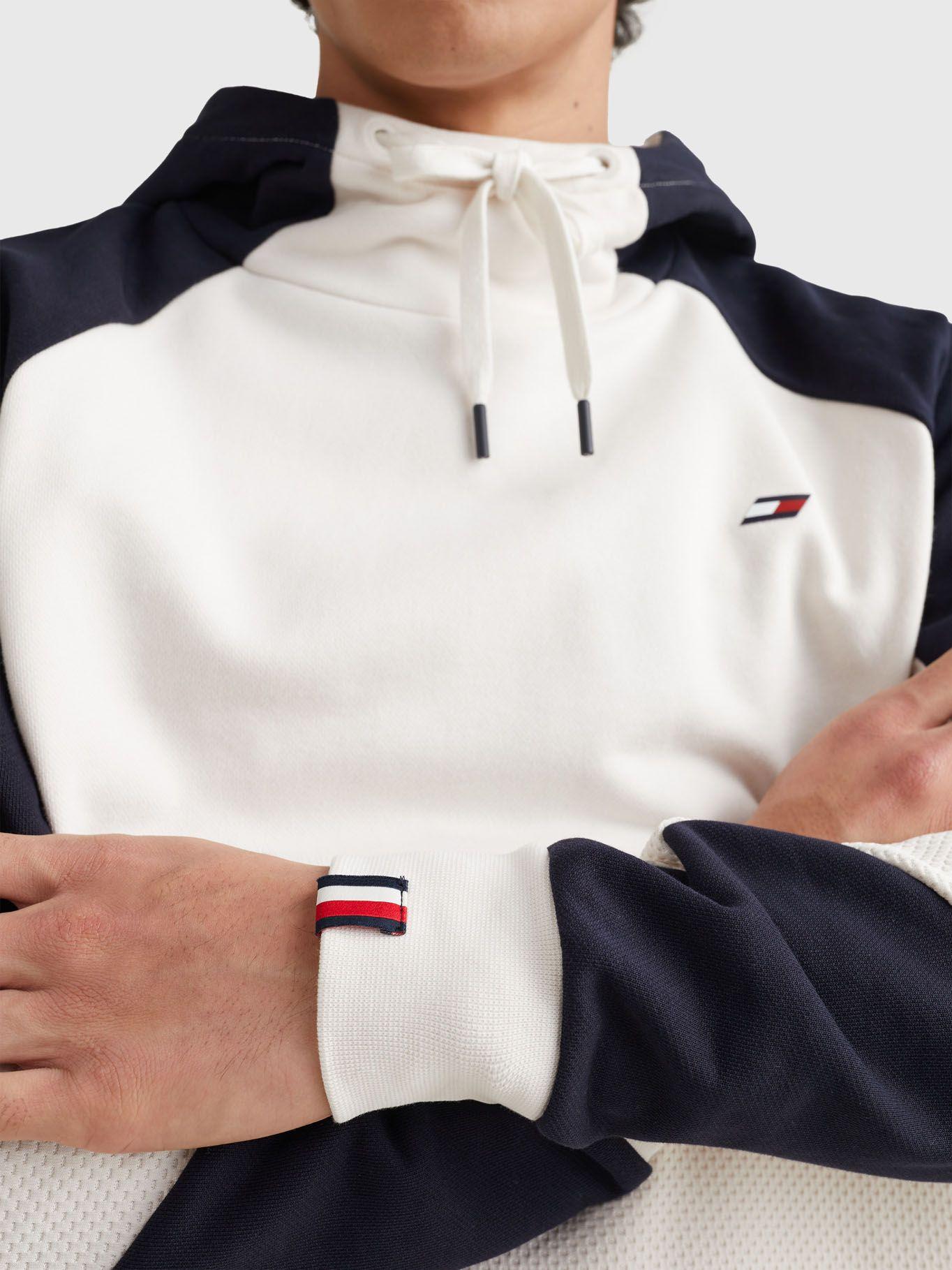 Polerón Hoodie Sport Color Mix Blanco Tommy Hilfiger-3