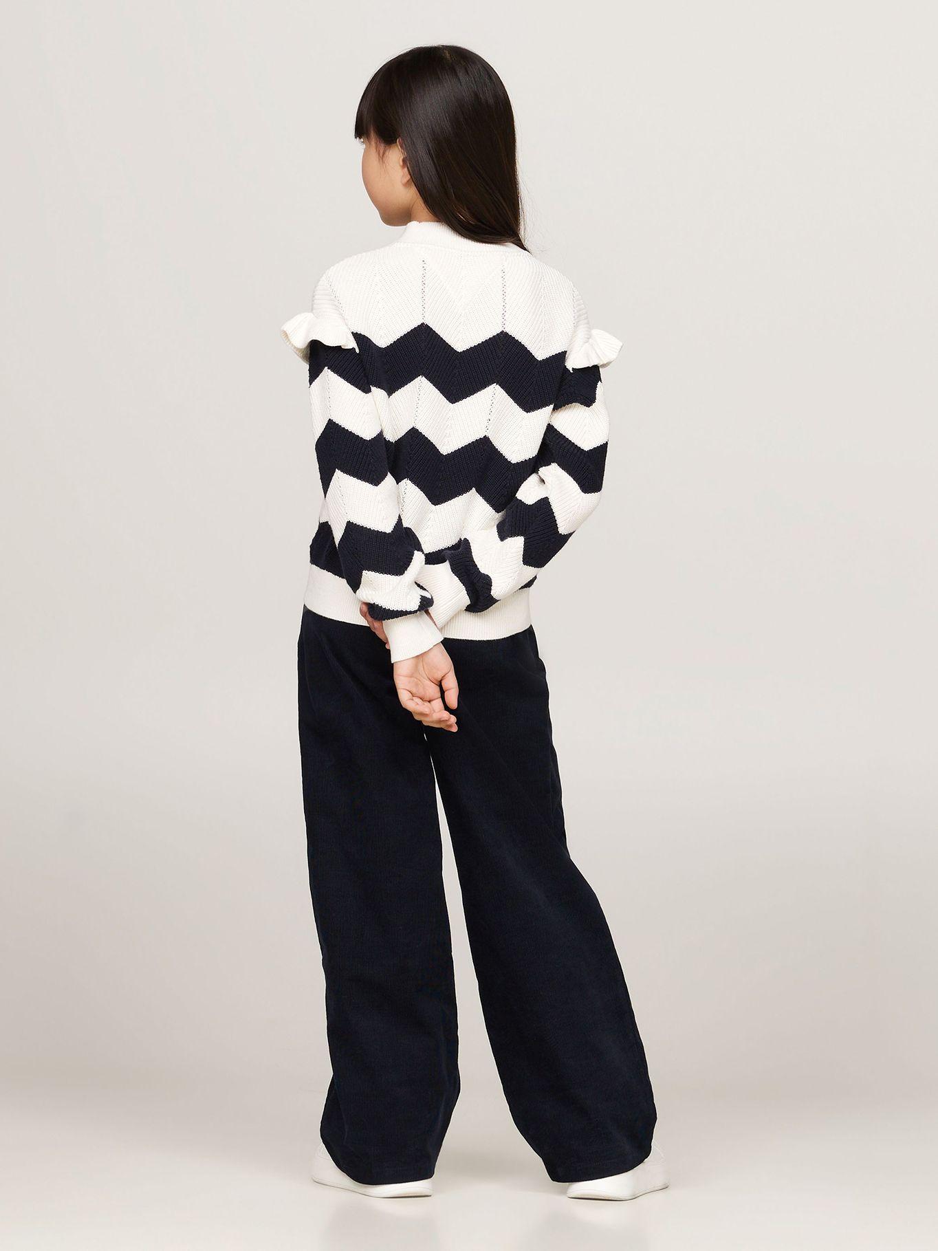 Sweater Diseño De Raya Y Logo Multicolor Tommy Hilfiger-2