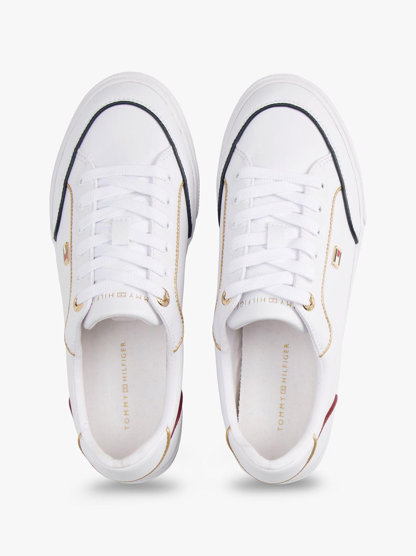 Zapatillas Cupsole Metálic Blanco Tommy Hilfiger-2