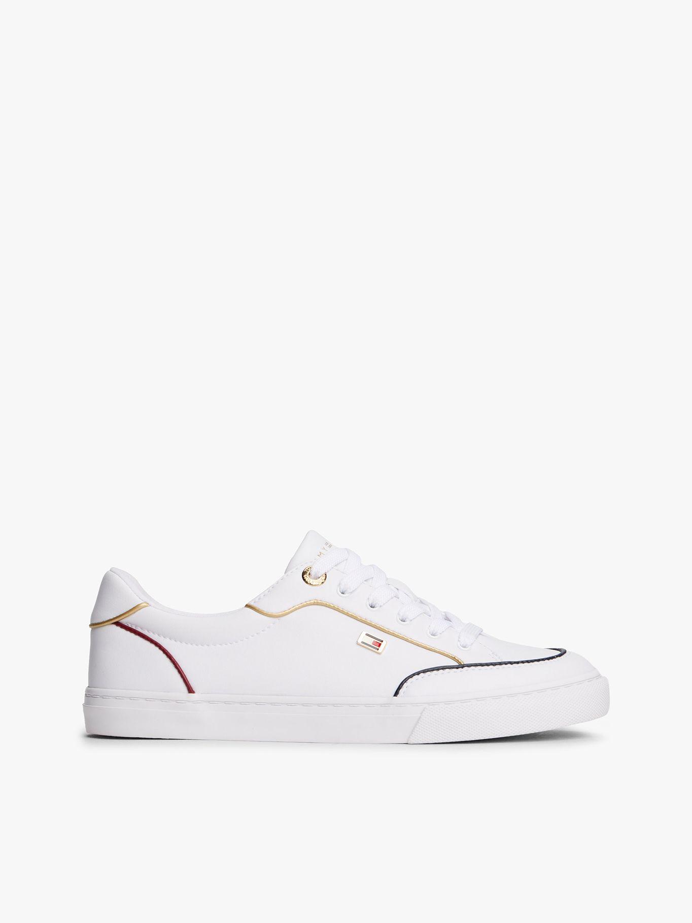Zapatillas Cupsole Metálic Blanco Tommy Hilfiger-4