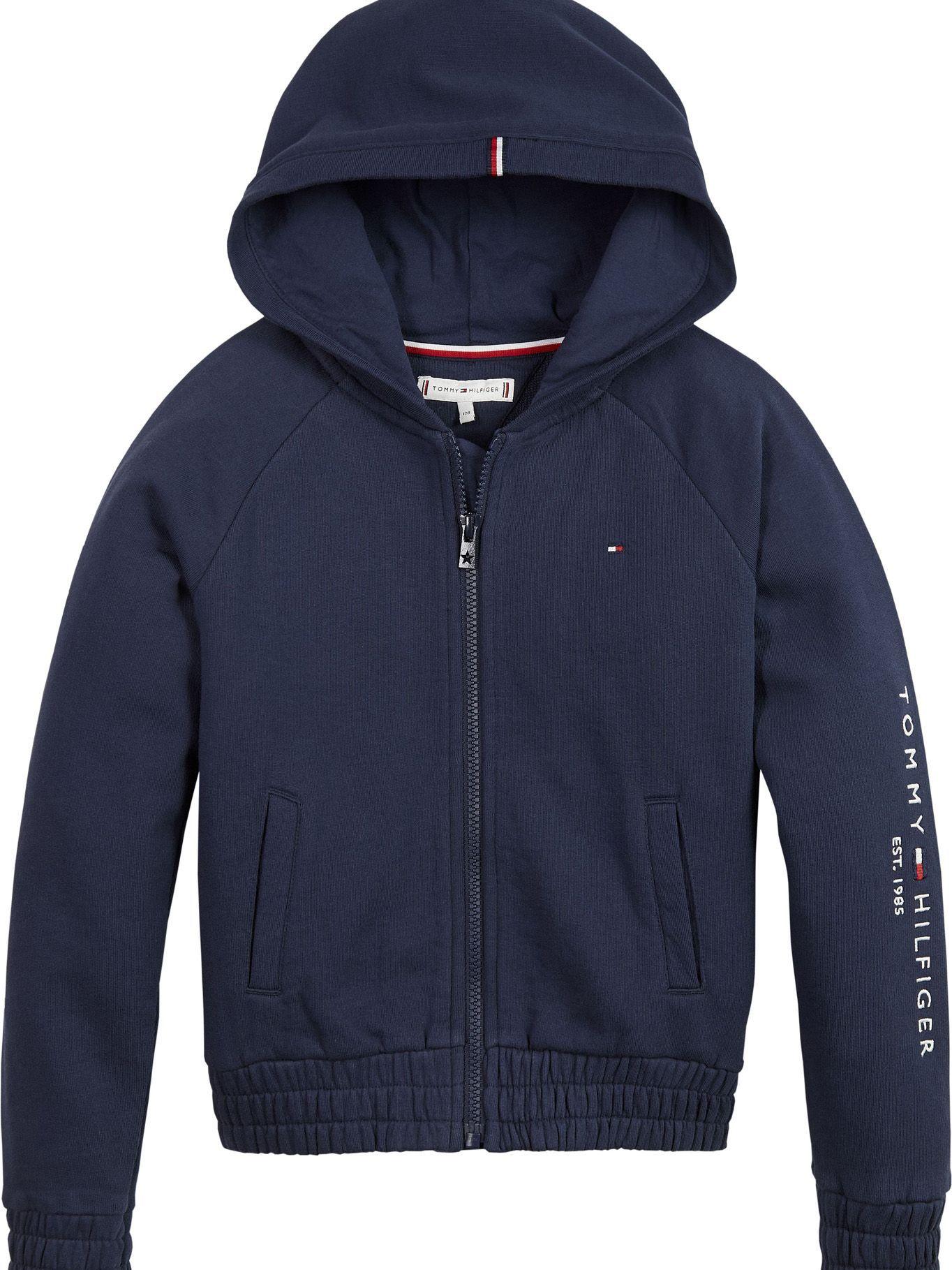 Polerón Essential Hoodie Azul Tommy Hilfiger-0