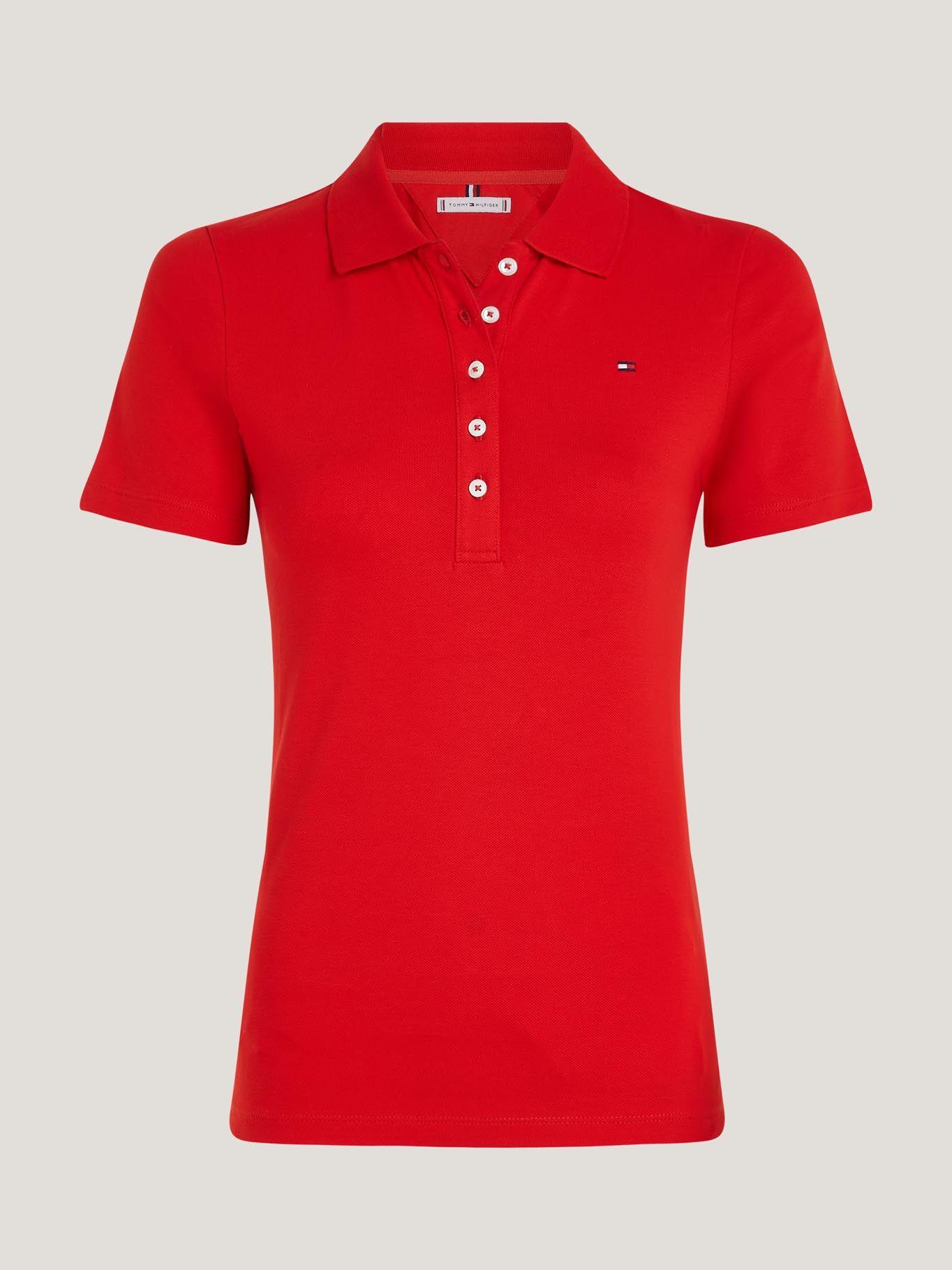 Polo Coleccion Slim Fit Rojo Tommy Hilfiger-4