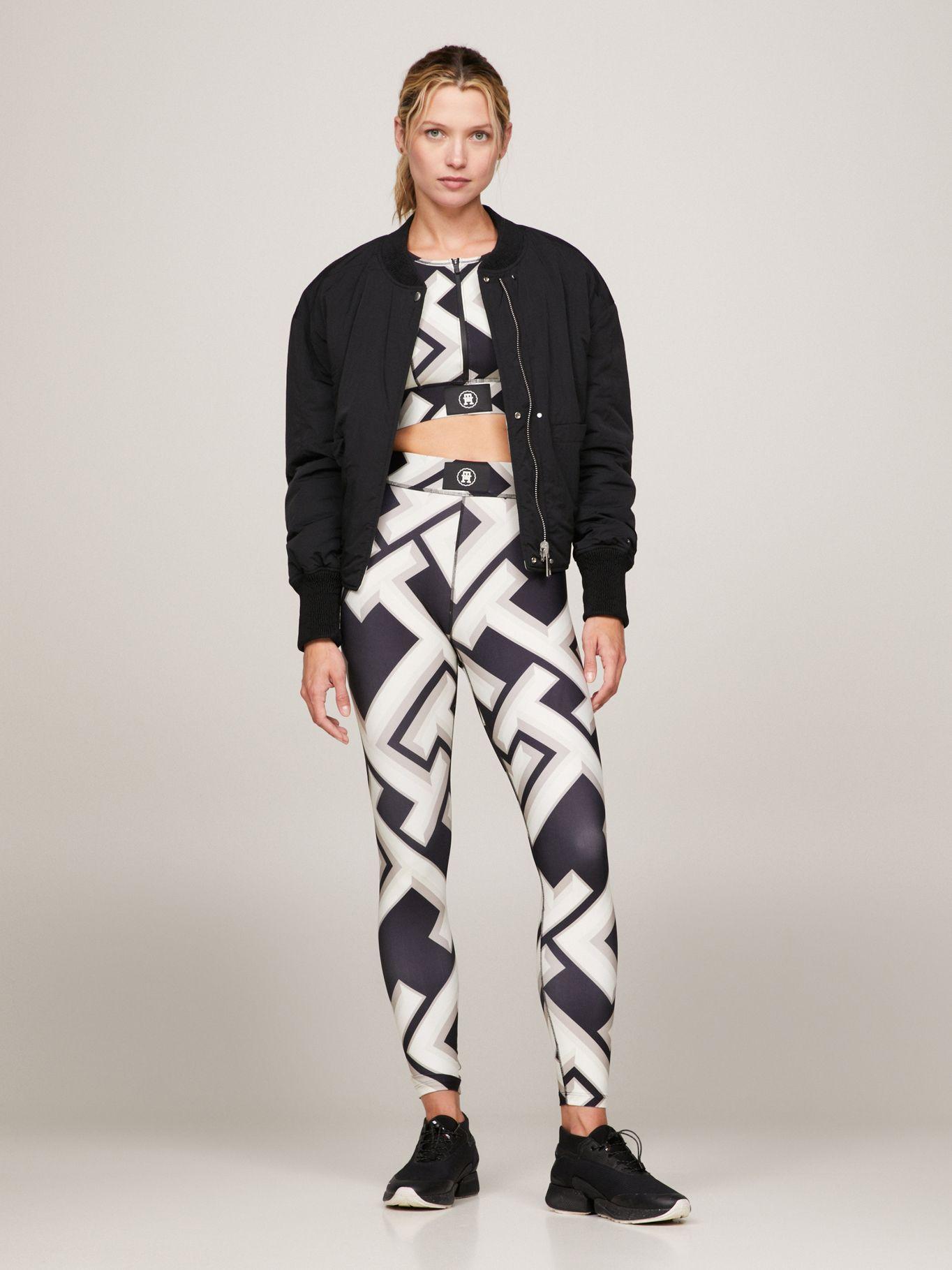 LEGGINGS SPORT MONOGRAM MULTICOLOR TOMMY HILFIGER-1