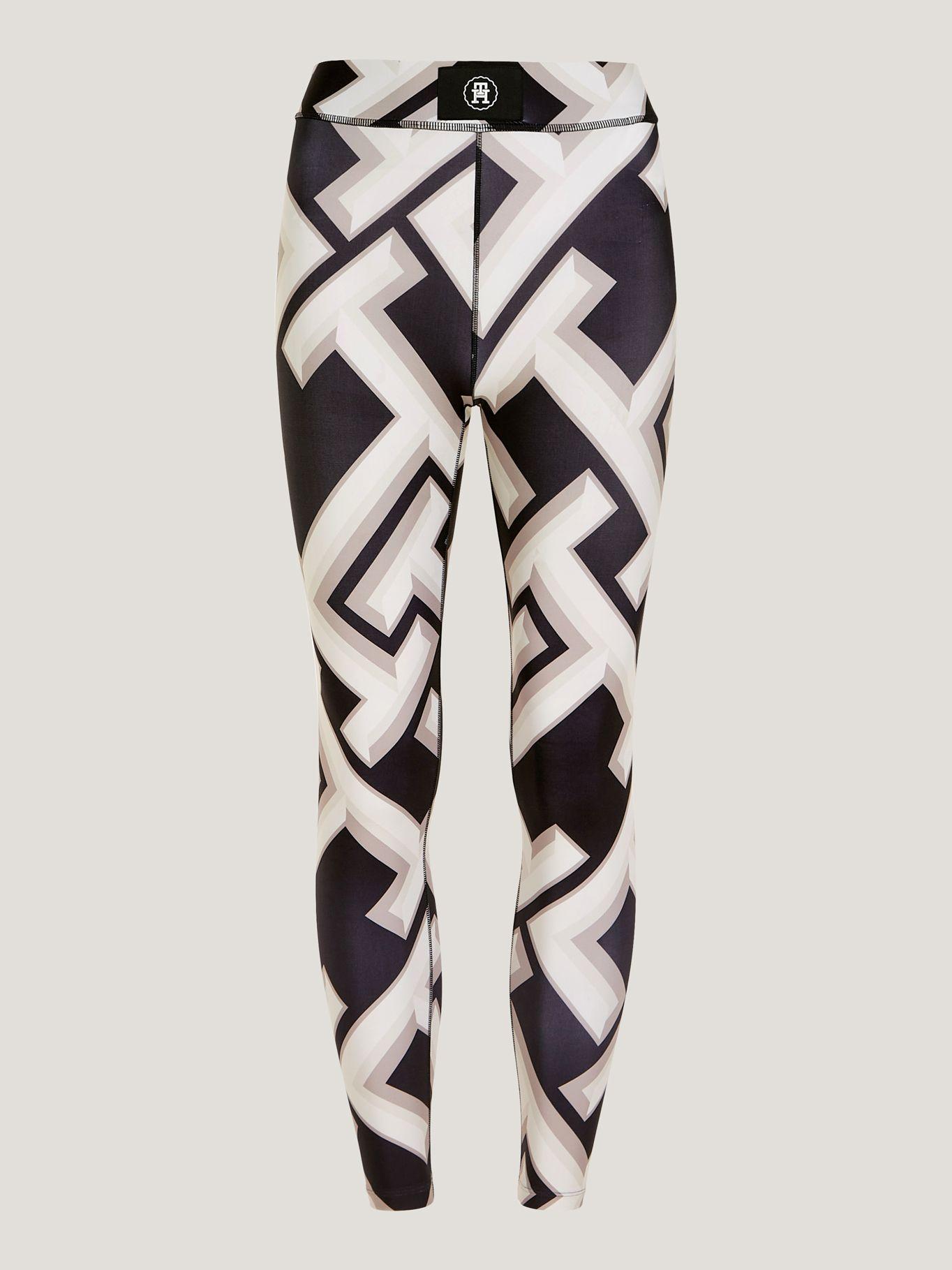 LEGGINGS SPORT MONOGRAM MULTICOLOR TOMMY HILFIGER-5