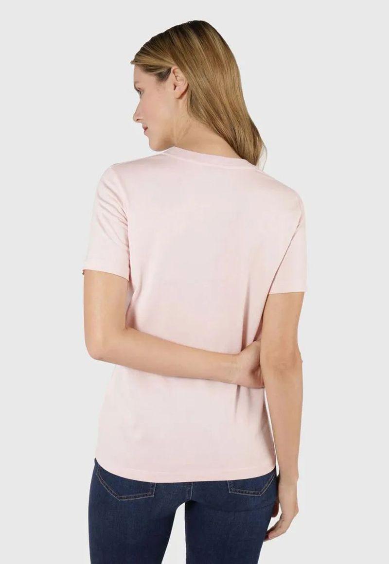 POLERA REGULAR FIT LOGO CREST ROSADO TOMMY HILFIGER-2