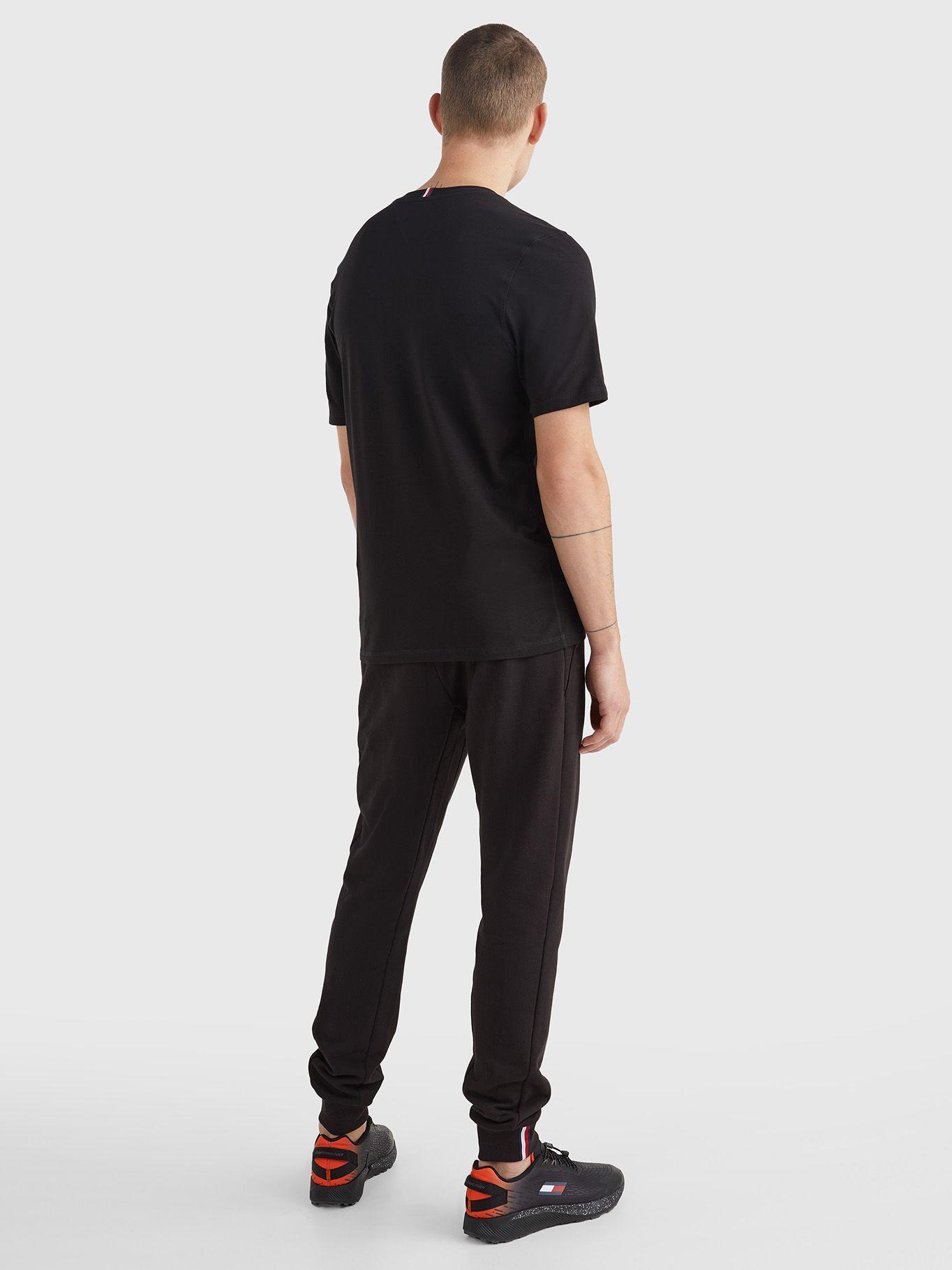 Polera Sport Graphic Negro Tommy Hilfiger A2-1