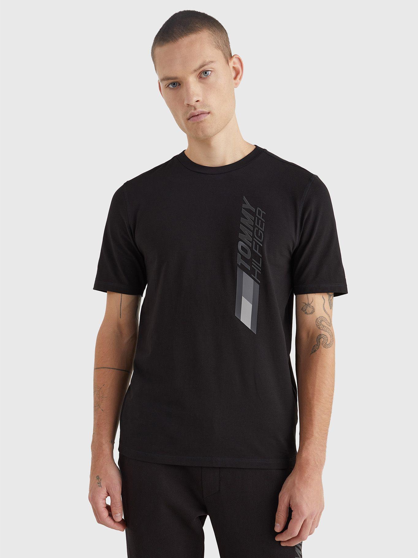 Polera Sport Graphic Negro Tommy Hilfiger A2-2