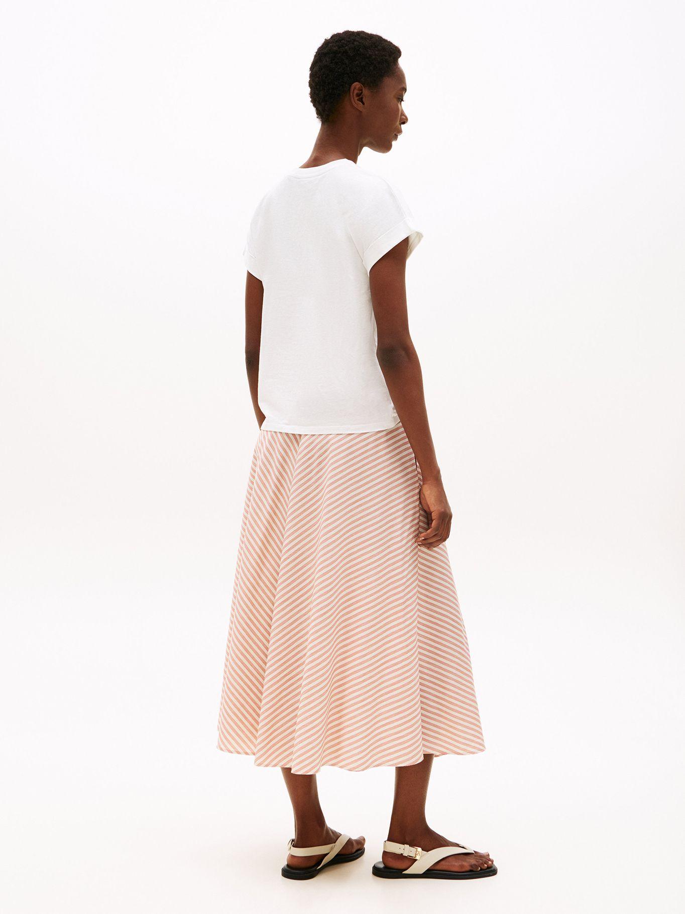 Polera Con Logo Floral Script Blanco YBL Tommy Hilfiger-2