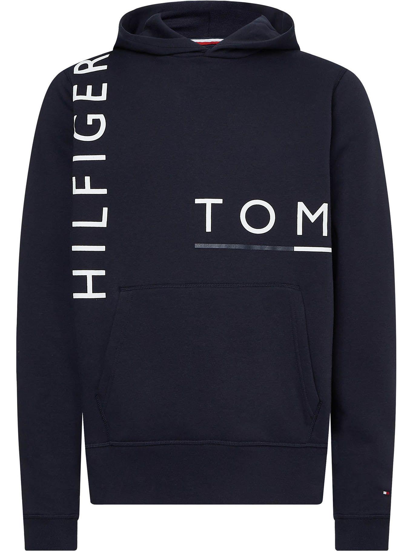 Polerón Hoodie Graphic Logo Azul Tommy Hilfiger M23-0