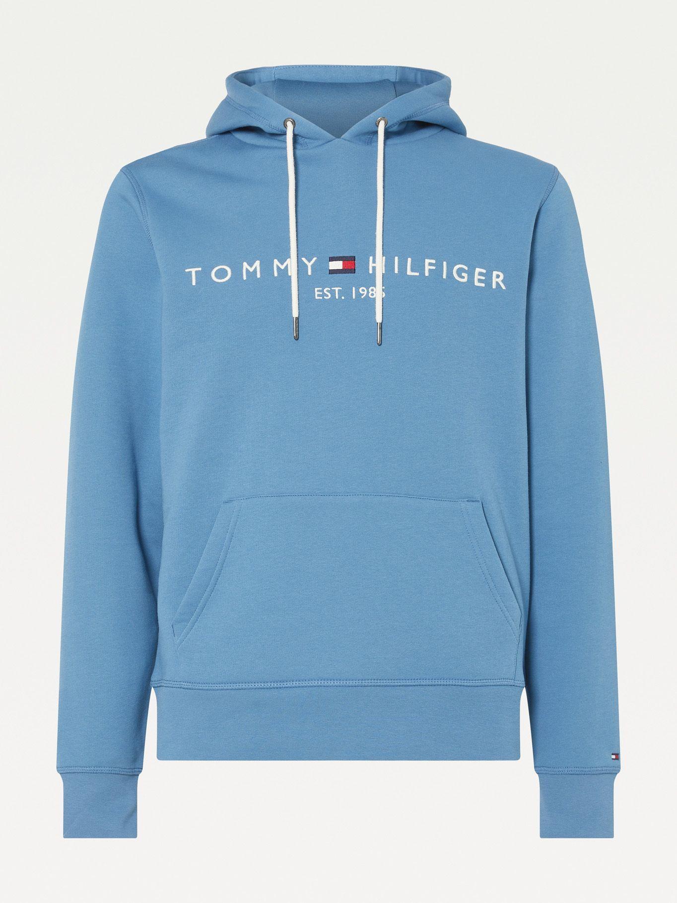 Polerón Hoodie Established 1985 Celeste Tommy Hilfiger-3
