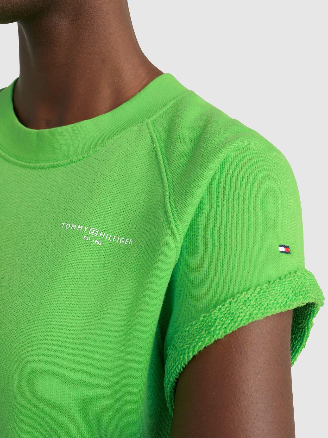 Vestido Collection 1985 Mini Logo Verde Tommy Hilfiger-3