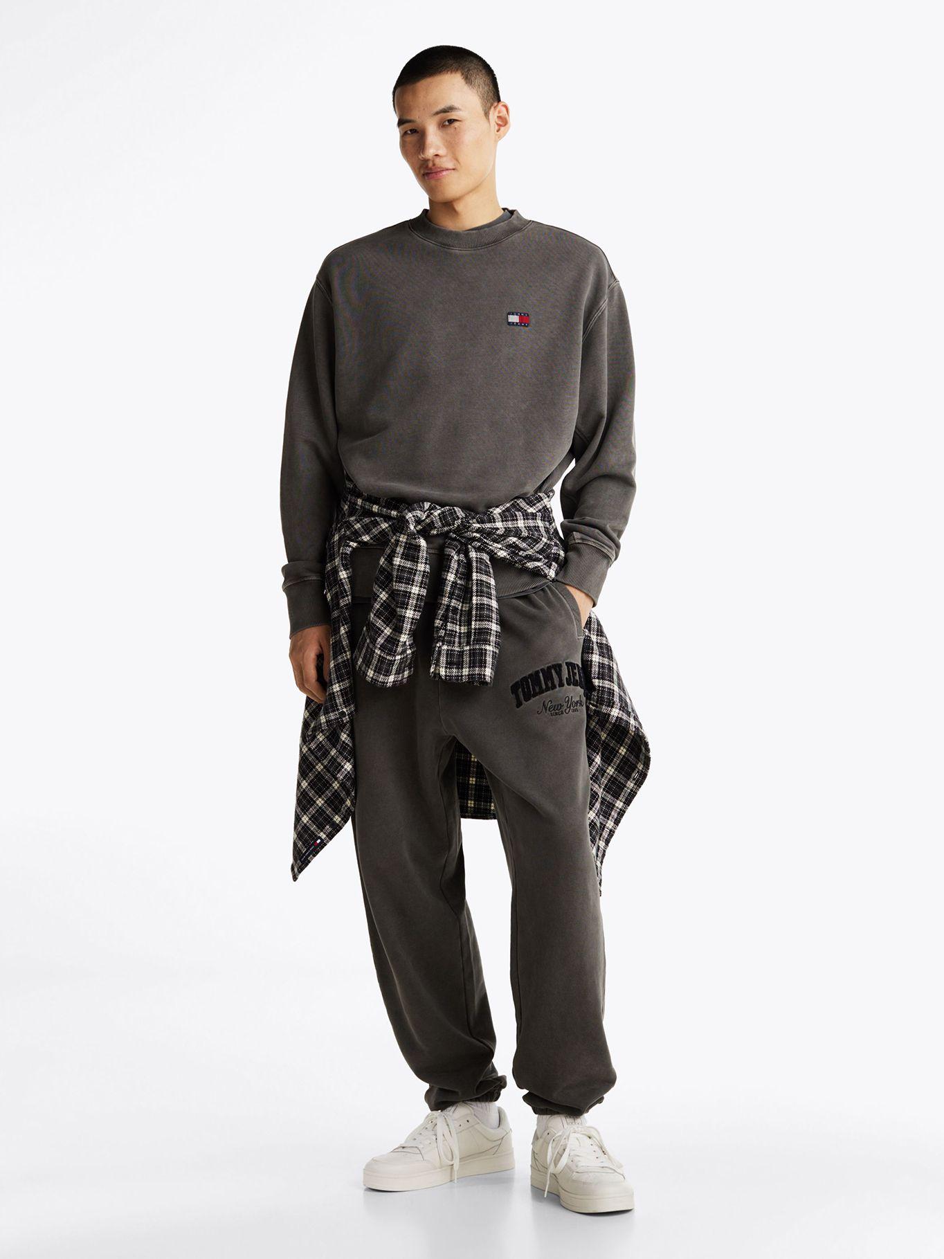 Polerón Relaxed Tj Label Negro Tommy Jeans-1