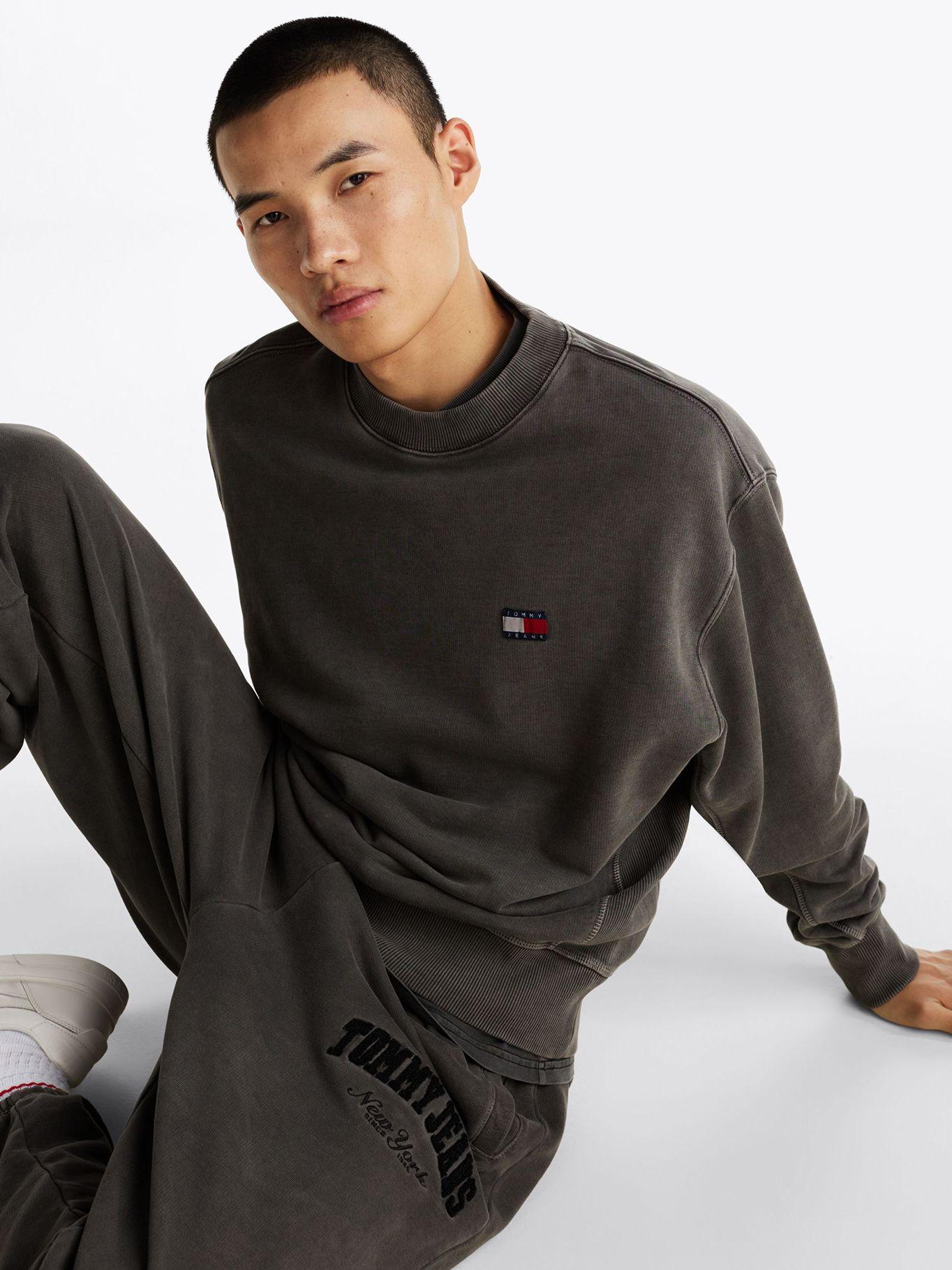 Polerón Relaxed Tj Label Negro Tommy Jeans-3