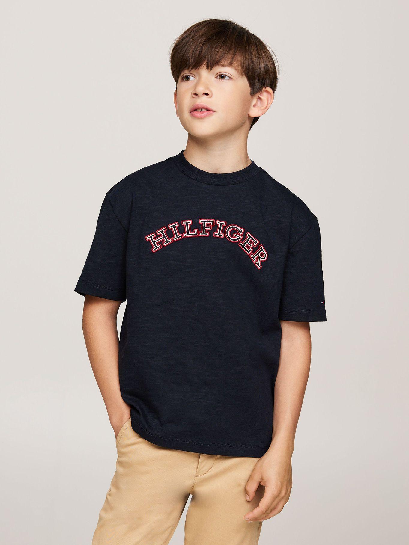 Polera Con Logo Monotipo Azul Tommy Hilfiger-0