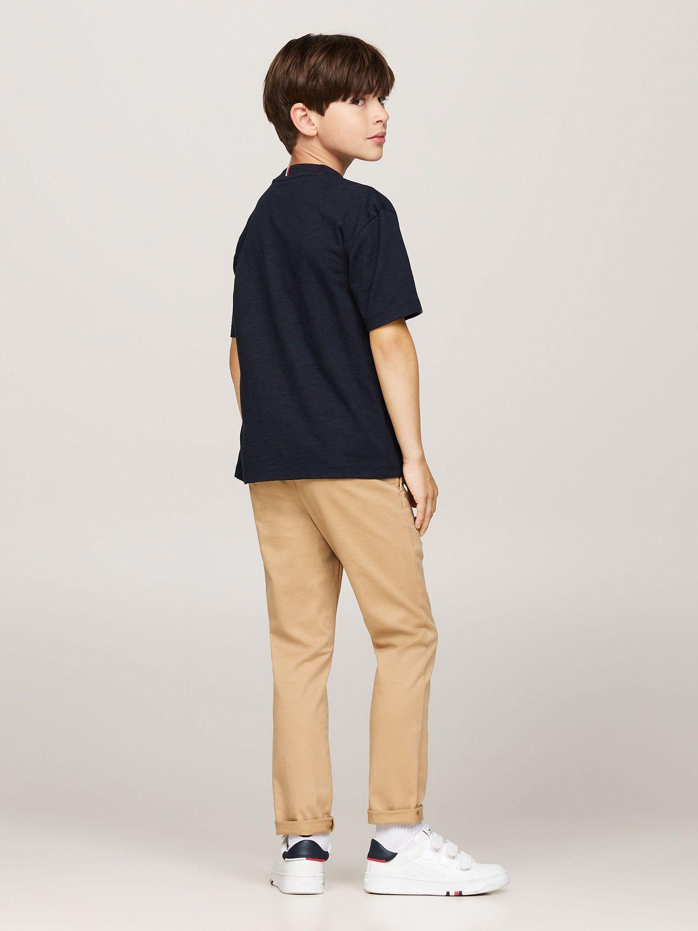 Polera Con Logo Monotipo Azul Tommy Hilfiger-2