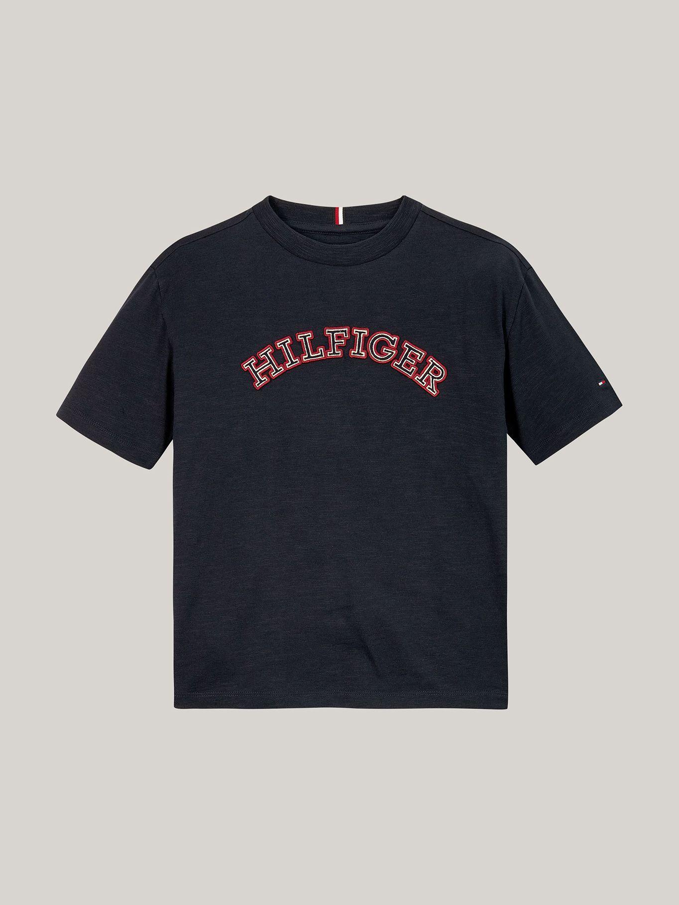 Polera Con Logo Monotipo Azul Tommy Hilfiger-4