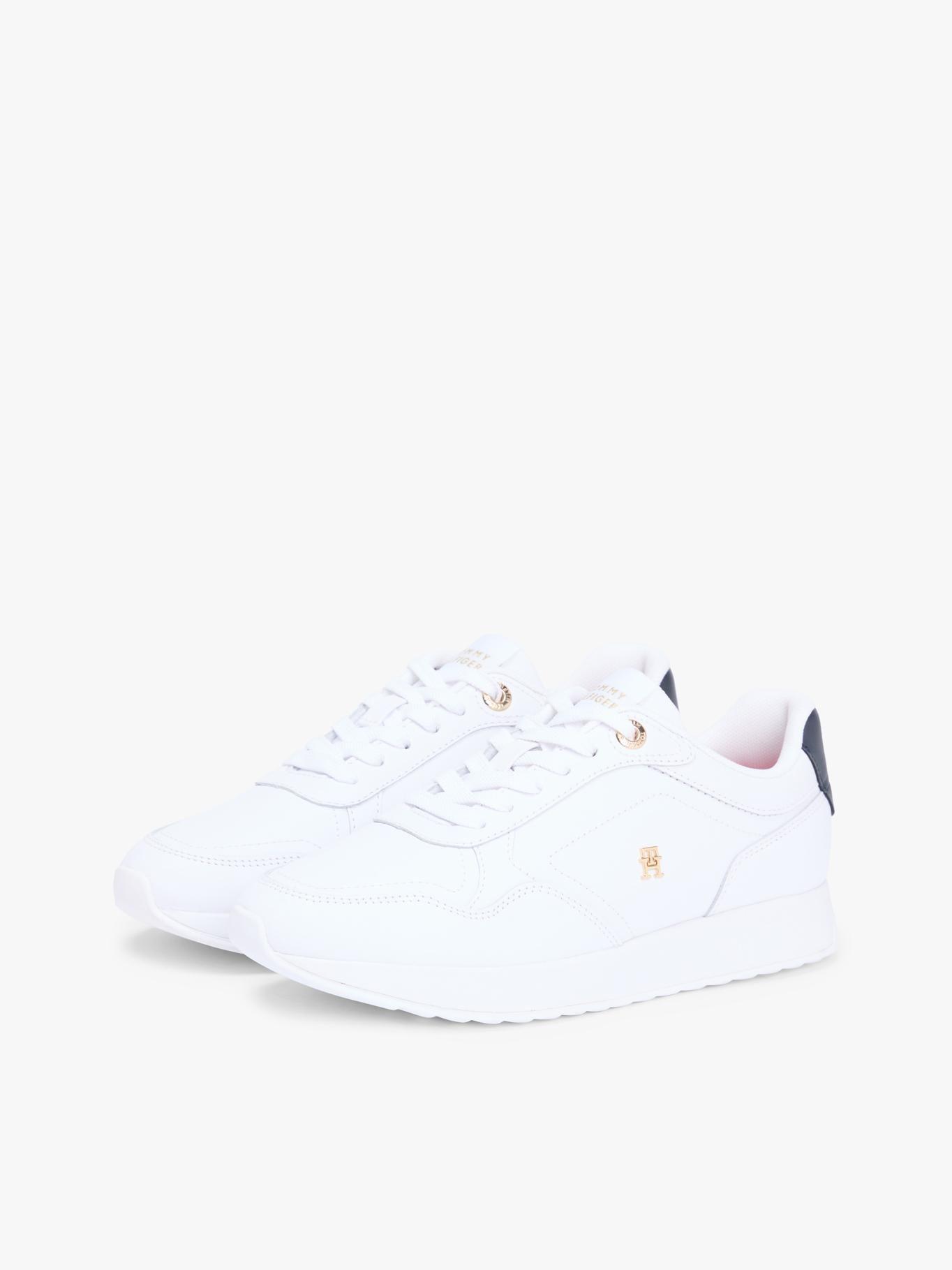Zapatillas Corporate De Cuero Tommy Hilfiger Blanco-0