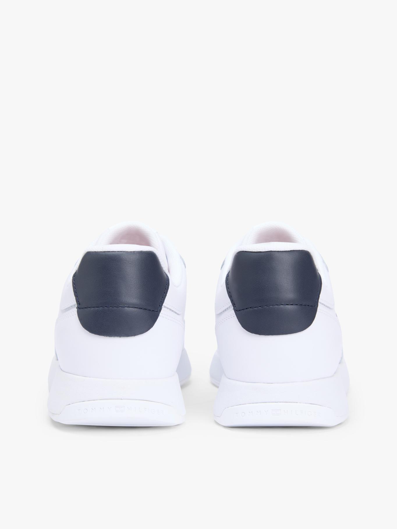 Zapatillas Corporate De Cuero Tommy Hilfiger Blanco-2