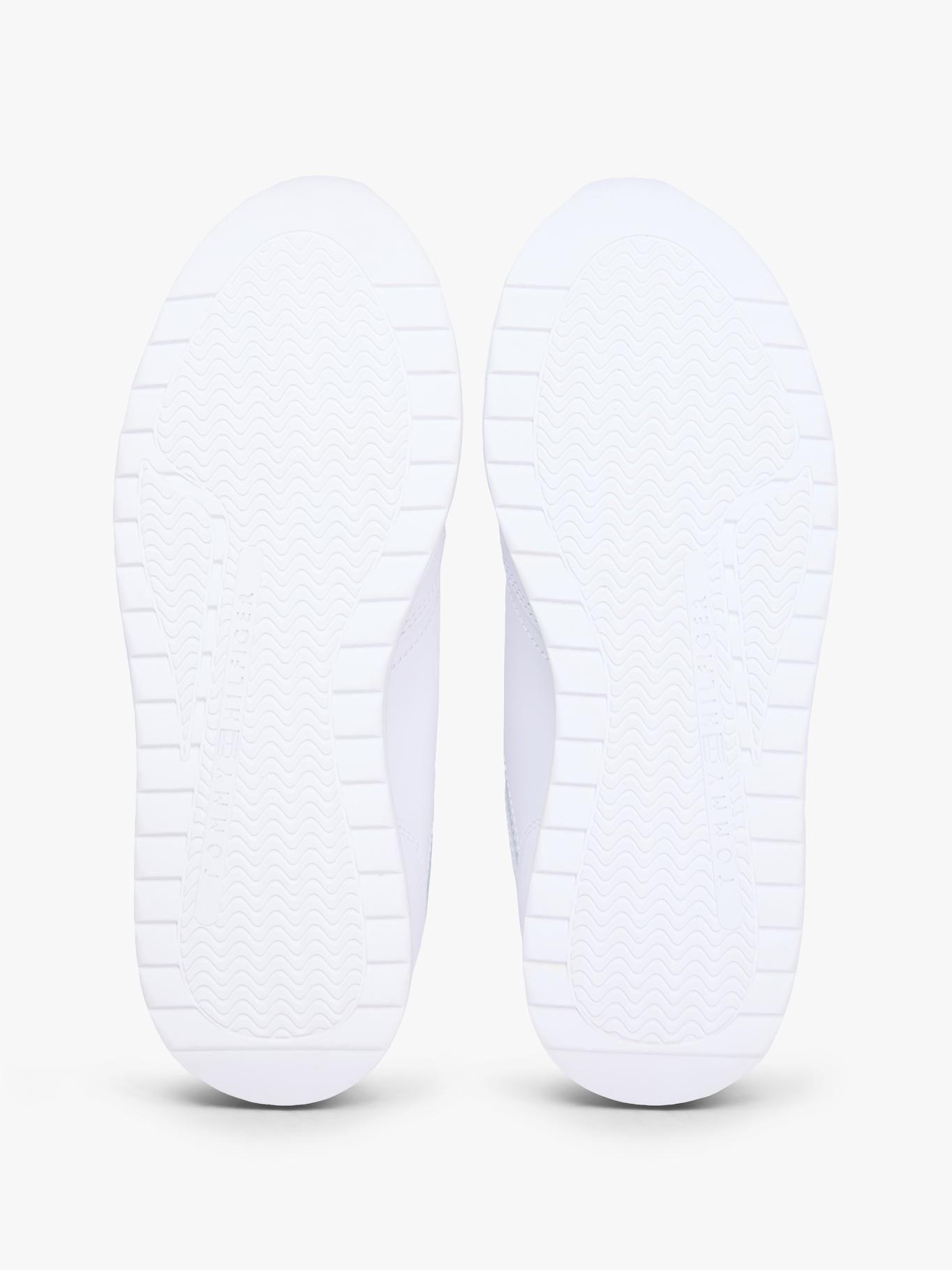 Zapatillas Corporate De Cuero Tommy Hilfiger Blanco-4