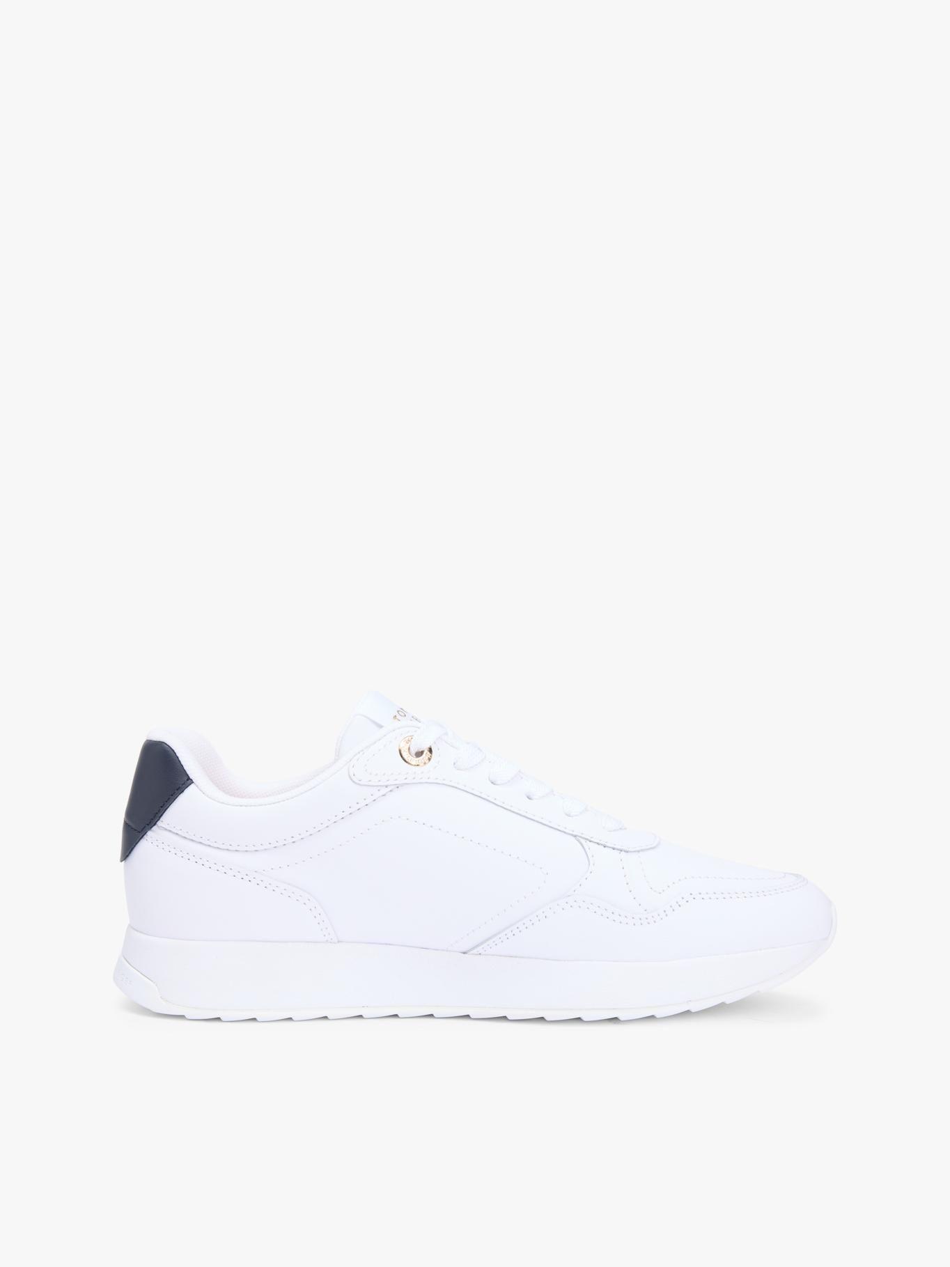 Zapatillas Corporate De Cuero Tommy Hilfiger Blanco-5
