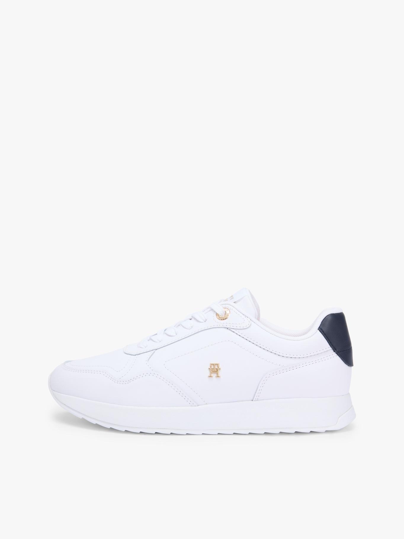 Zapatillas Corporate De Cuero Tommy Hilfiger Blanco-6