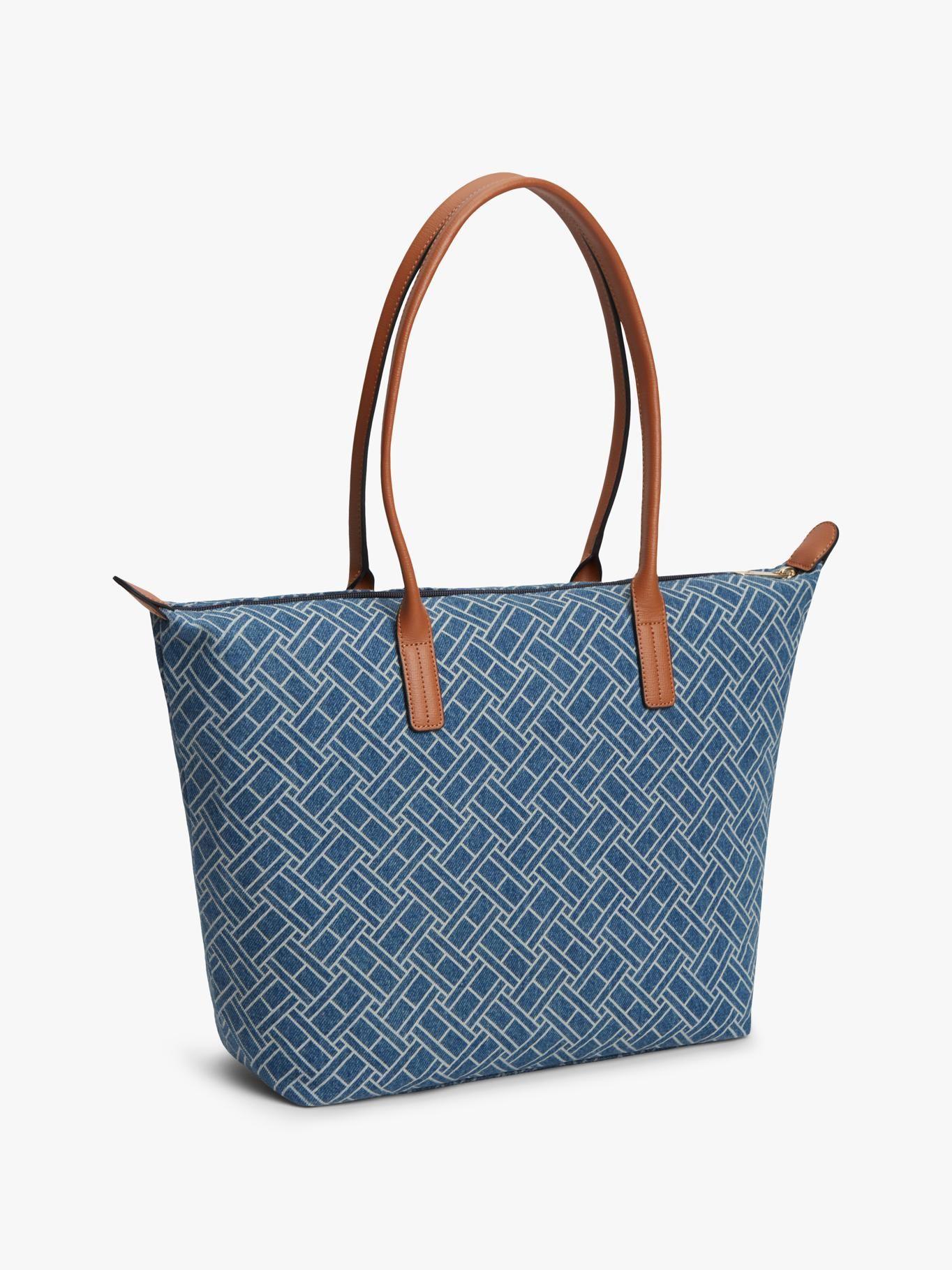 Tote Denim Con Logo-2
