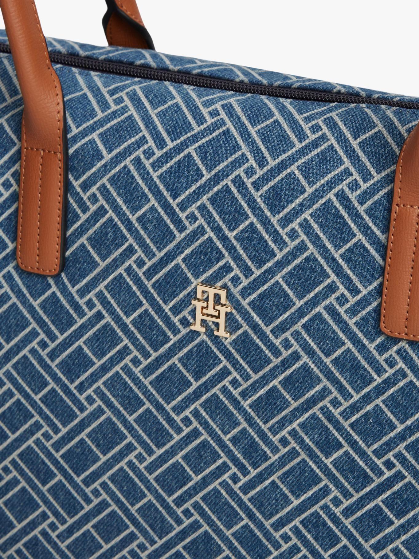Tote Denim Con Logo-3
