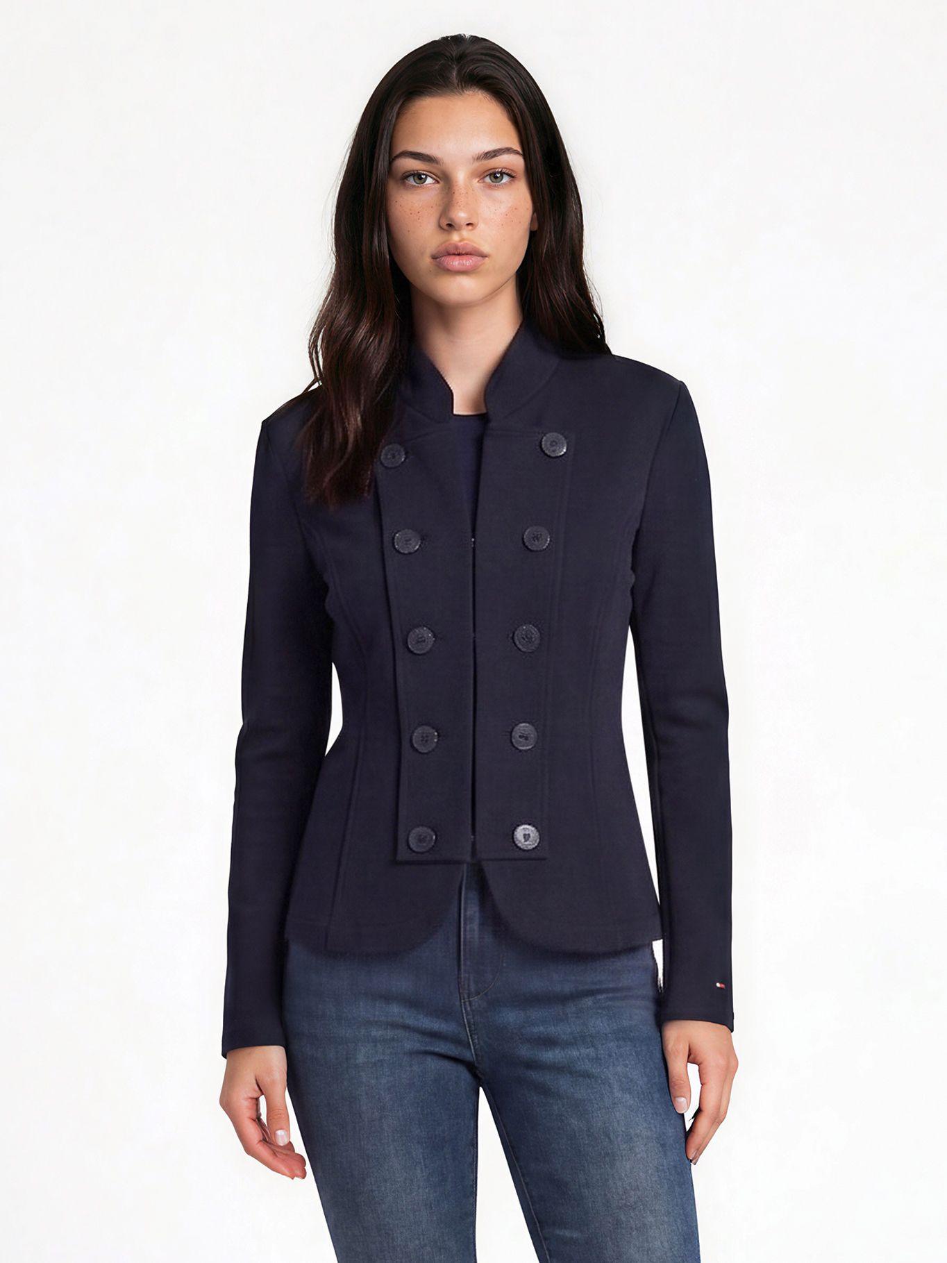 Chaqueta Terry Con Botones Azul Tommy Hilfiger-0