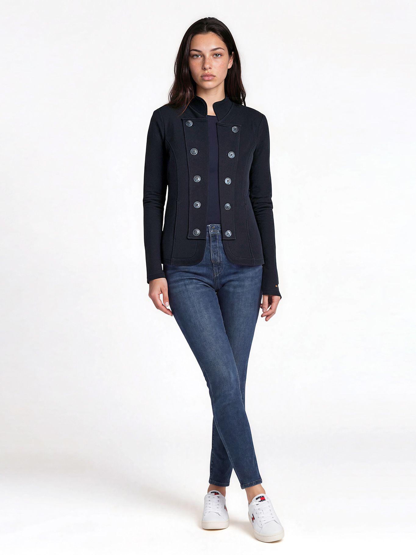 Chaqueta Terry Con Botones Azul Tommy Hilfiger-1