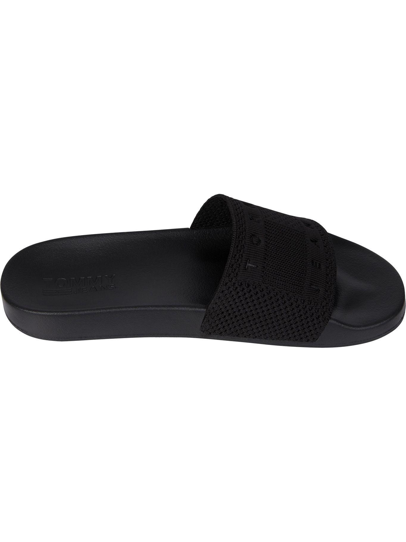 Sandalias De Punto Con Logo Negro Tommy jeans-2