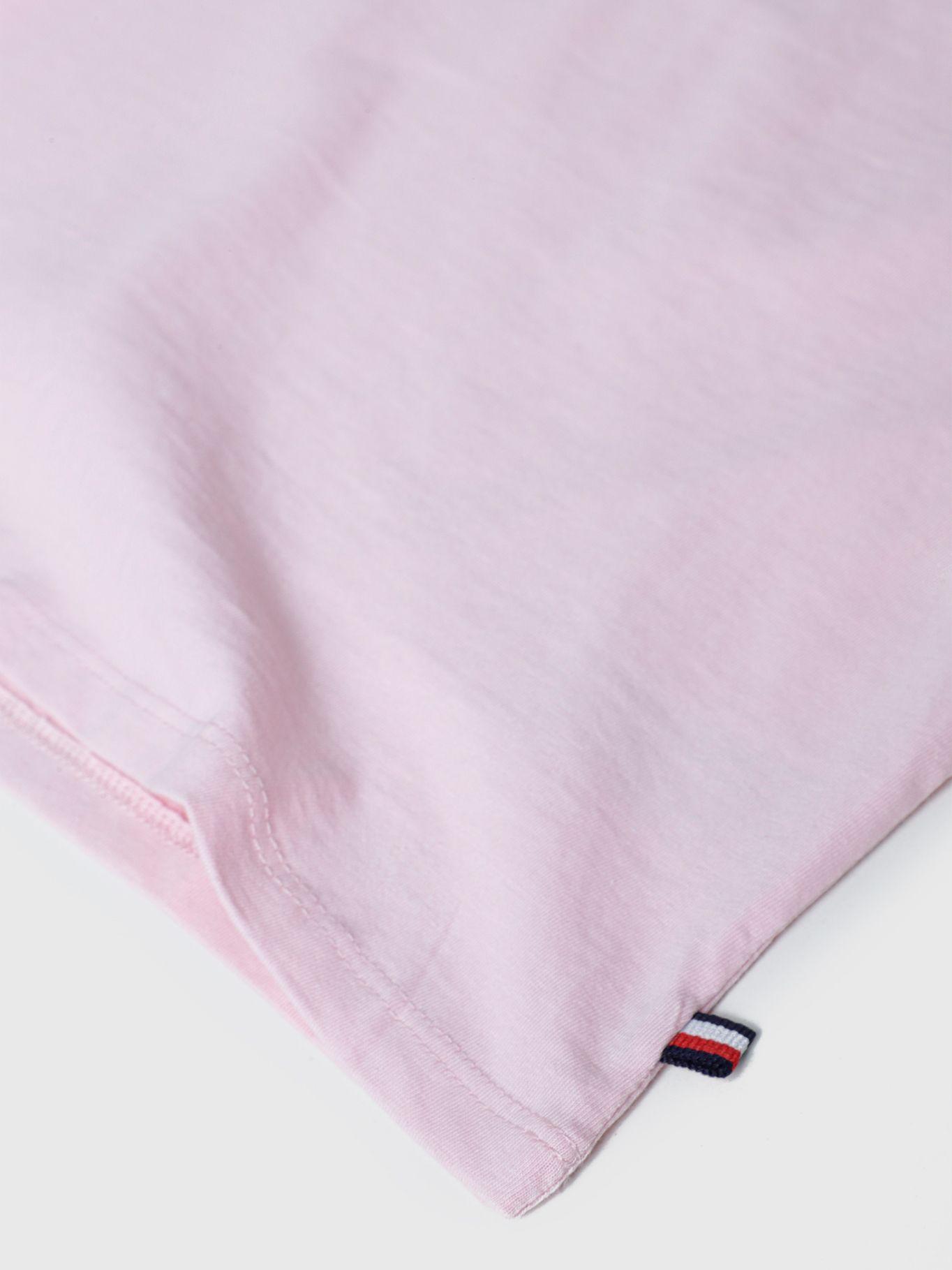 Polera Pieced Flag Logo Rosado Tommy Hilfiger-2
