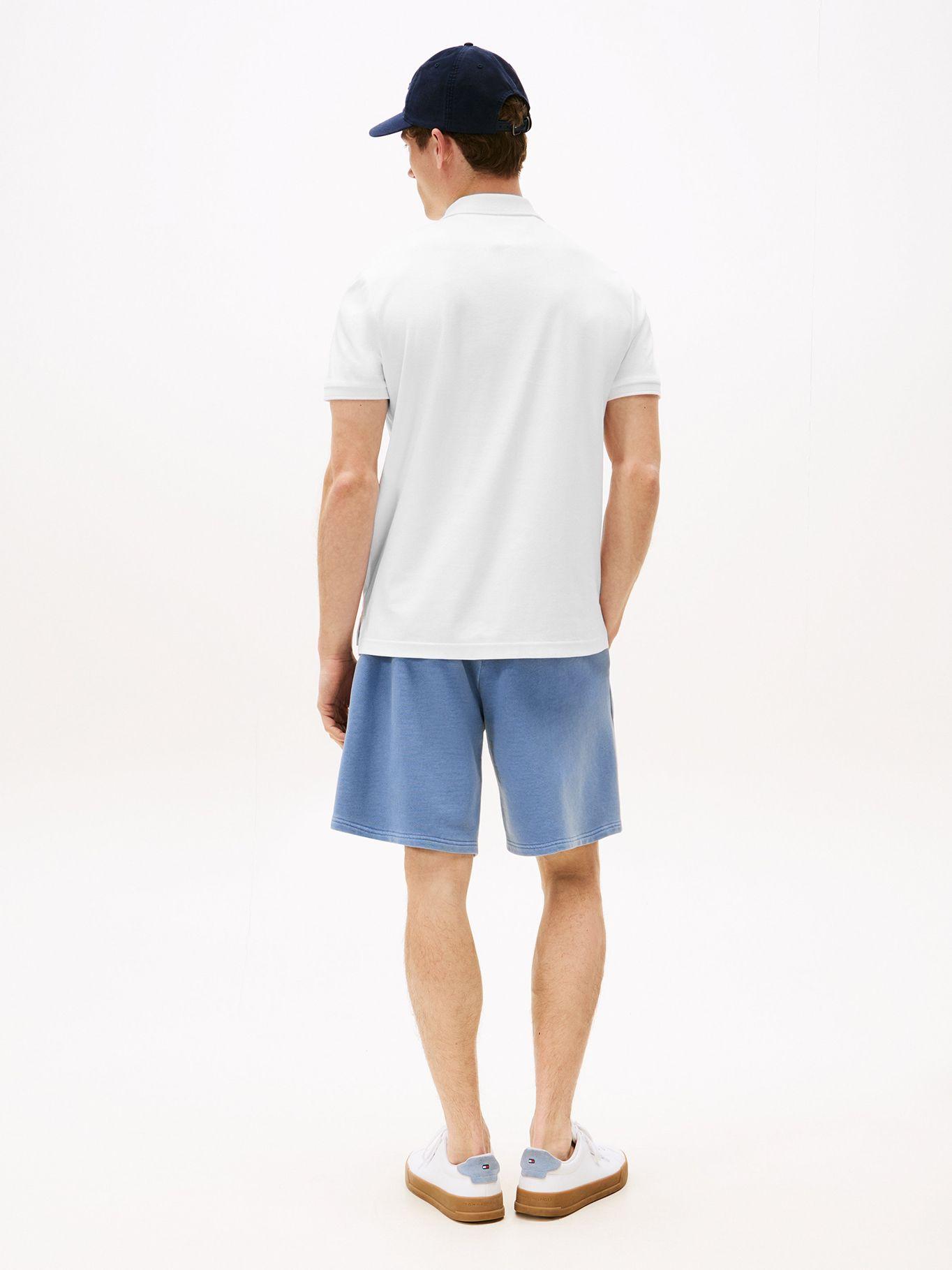 Polo Interlock Con Cierre Blanco YBR Tommy Hilfiger-2